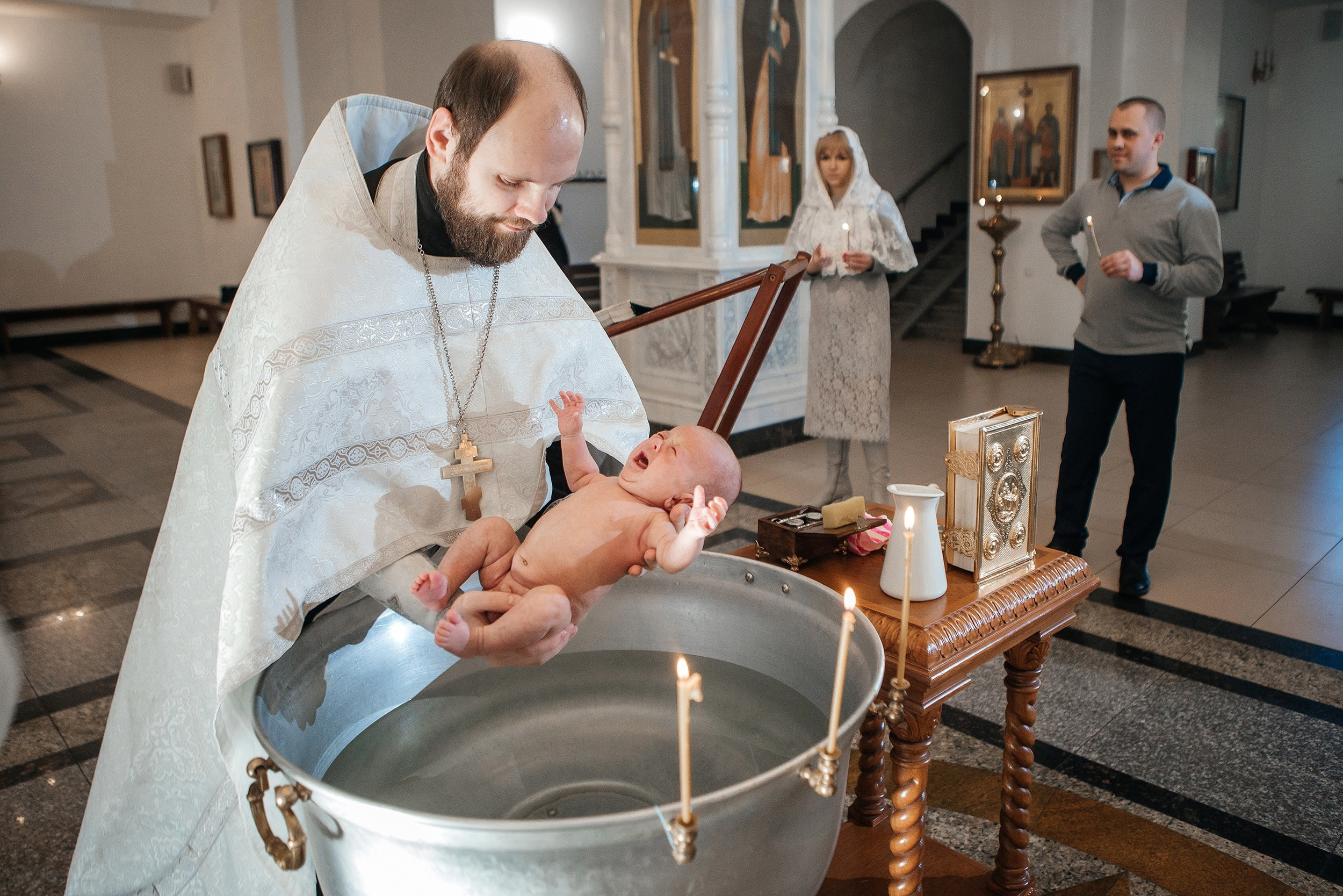 Крещение. Свадебный фотограф, фотограф на крещение, фотограф на день рождения в Воронеже
