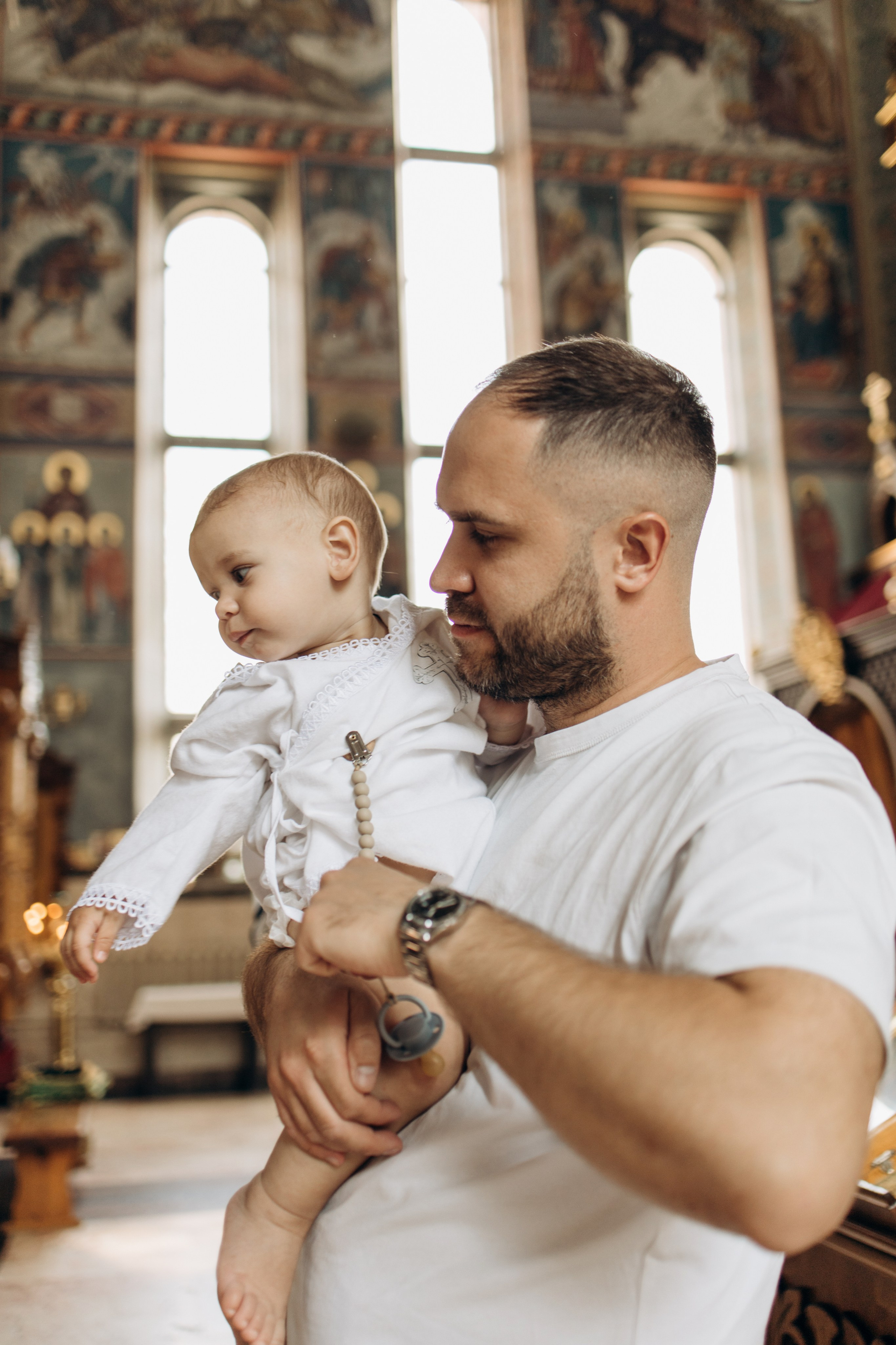 Крещение Радмира. Самый теплый фотограф в Краснодаре Рябоконь Ксения