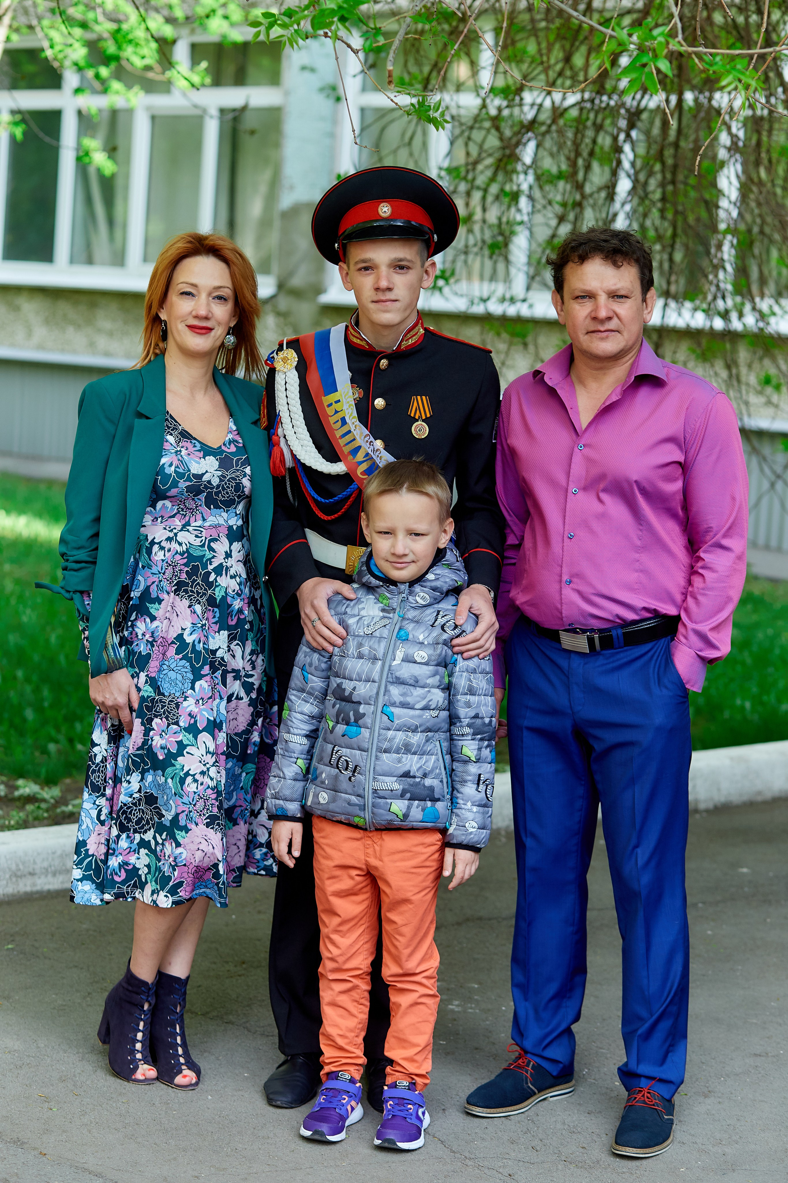Кадеты последний звонок. Фотограф Вячеслав Фарунин