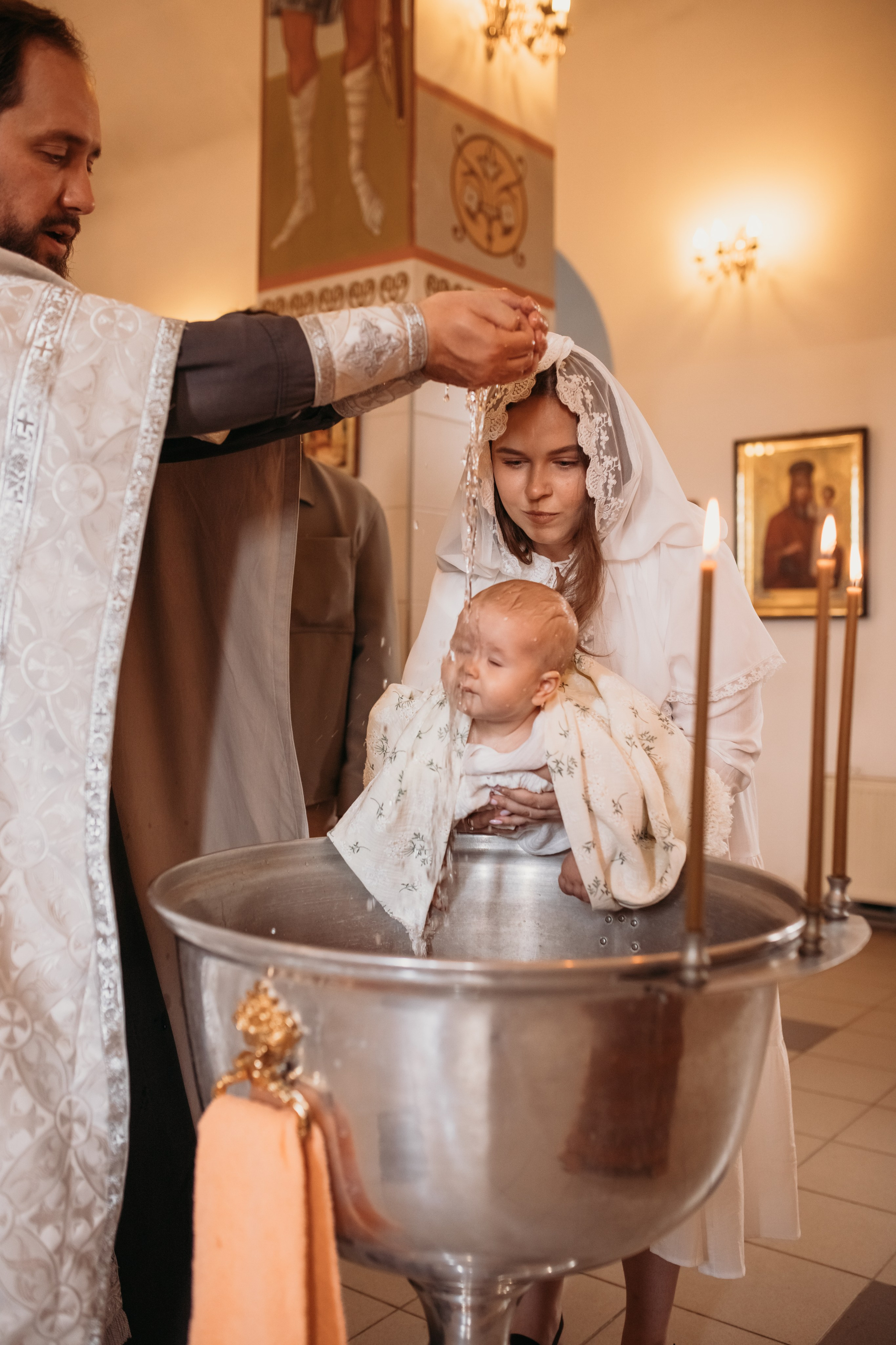 Таинство Крещение. Семейный и детский фотограф Минск, Беларусь
