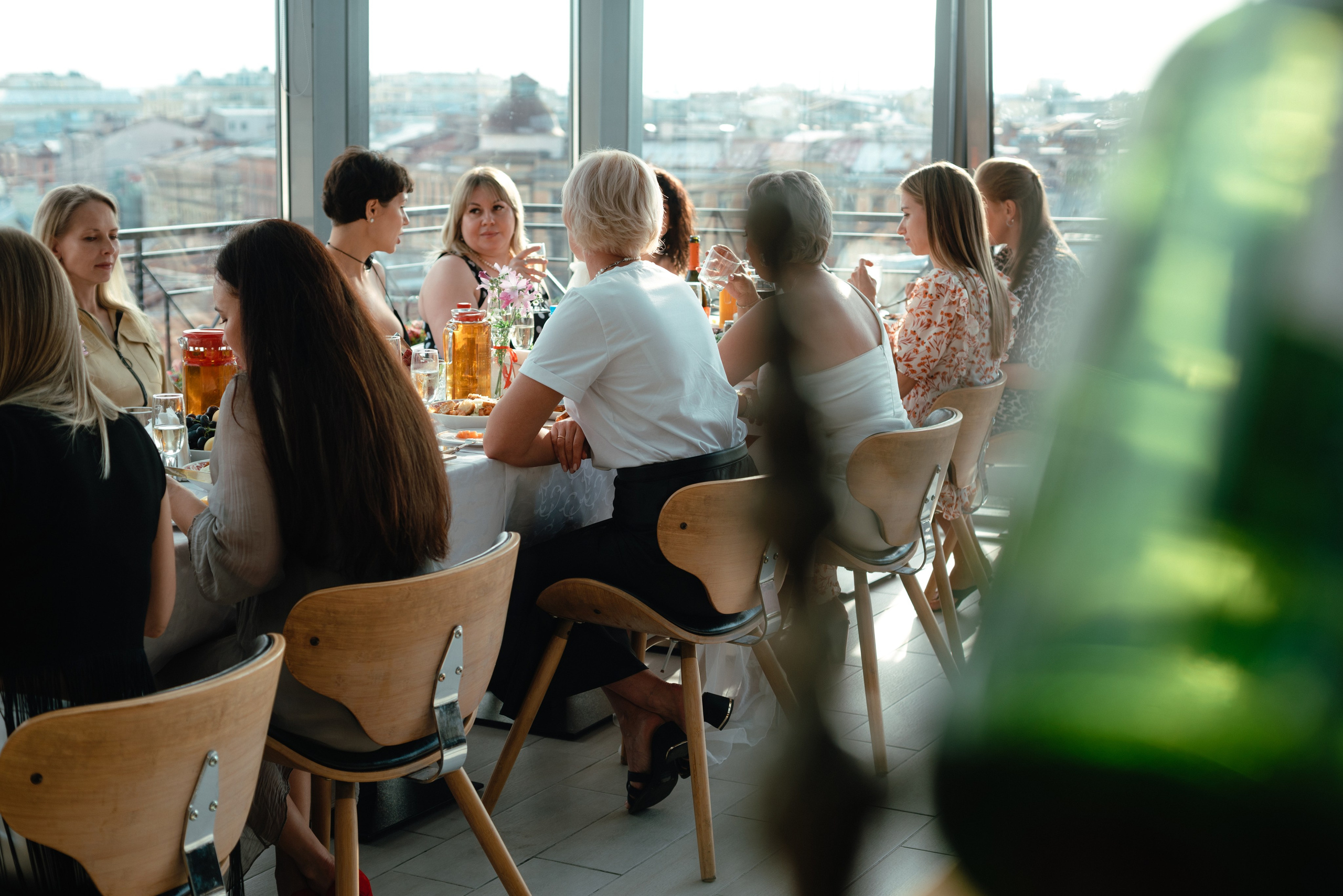 День рождения // Девичник • Панорамный Лофт. Фотограф Элина Брусенцева