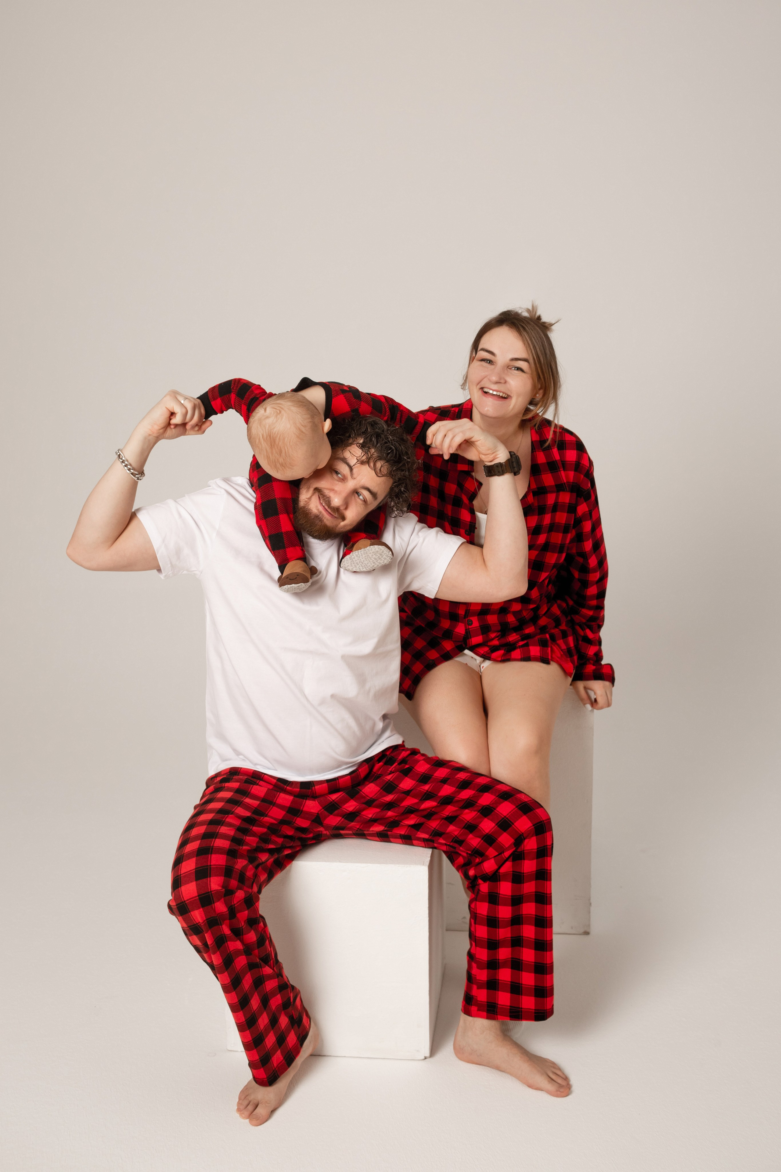 Семейная новогодняя фотосессия. Свадебный фотограф Кирилл Белый