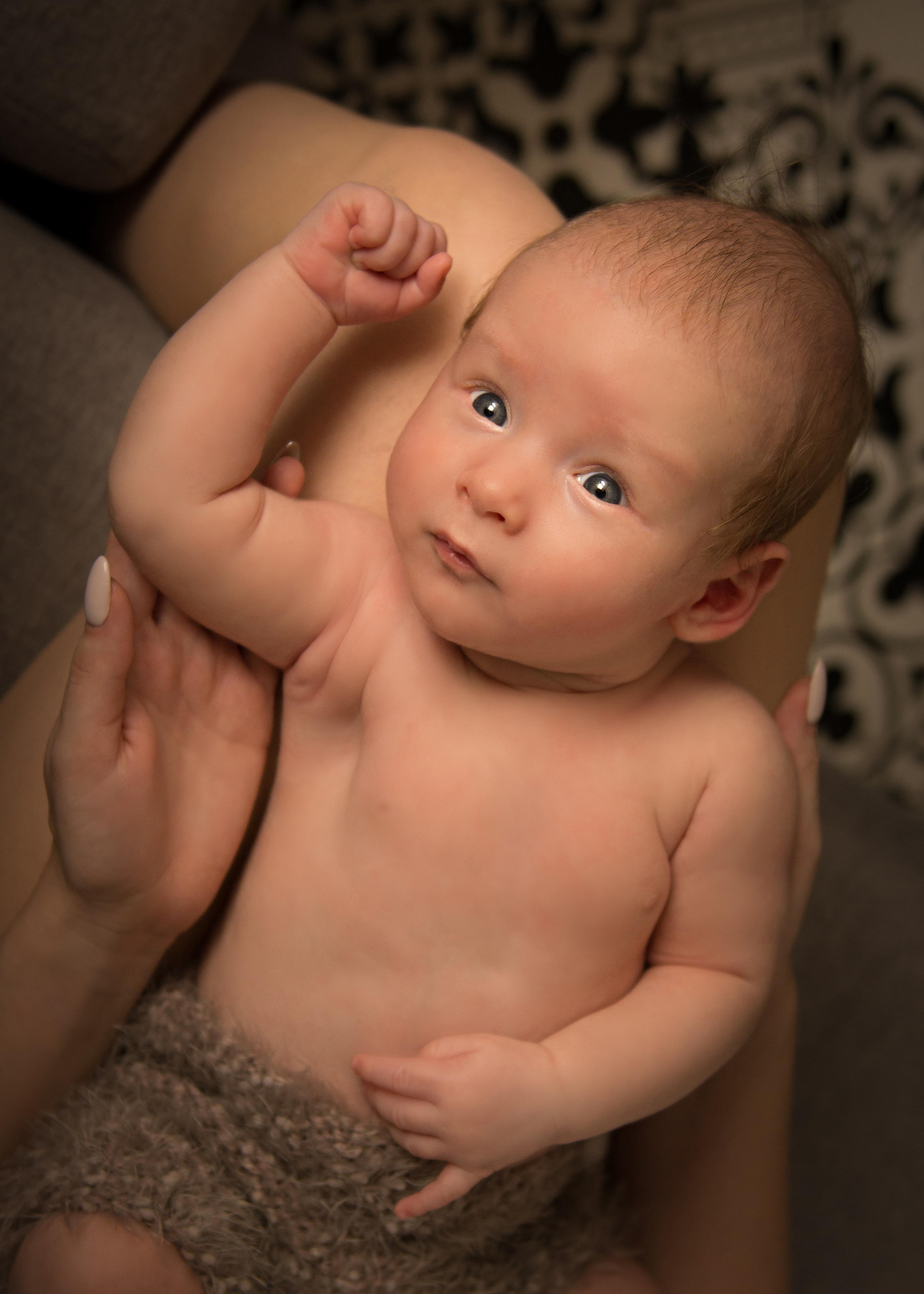 Семейная фотосессия дома. Новорожденный малыш. Фотосессия беременности — Крылова Натали — Москва