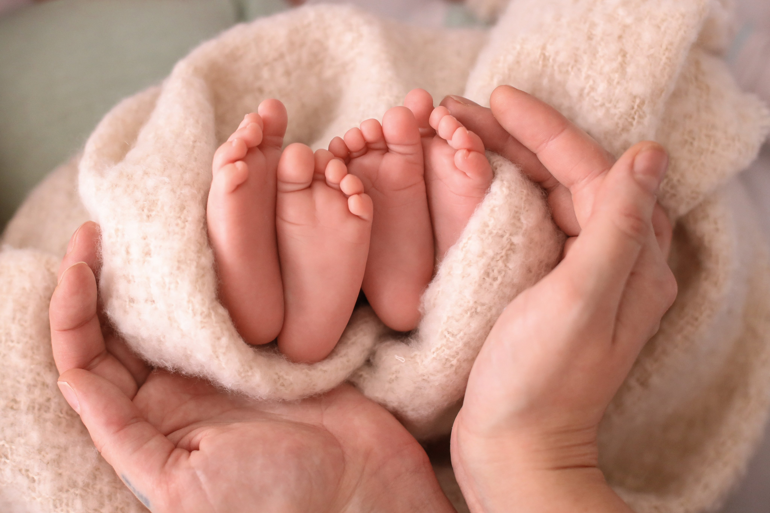 Артем и Дмитрий 1 месяц 1 день. Семейный фотограф и фотограф новорожденных в Санкт-Петербурге Алина Фе