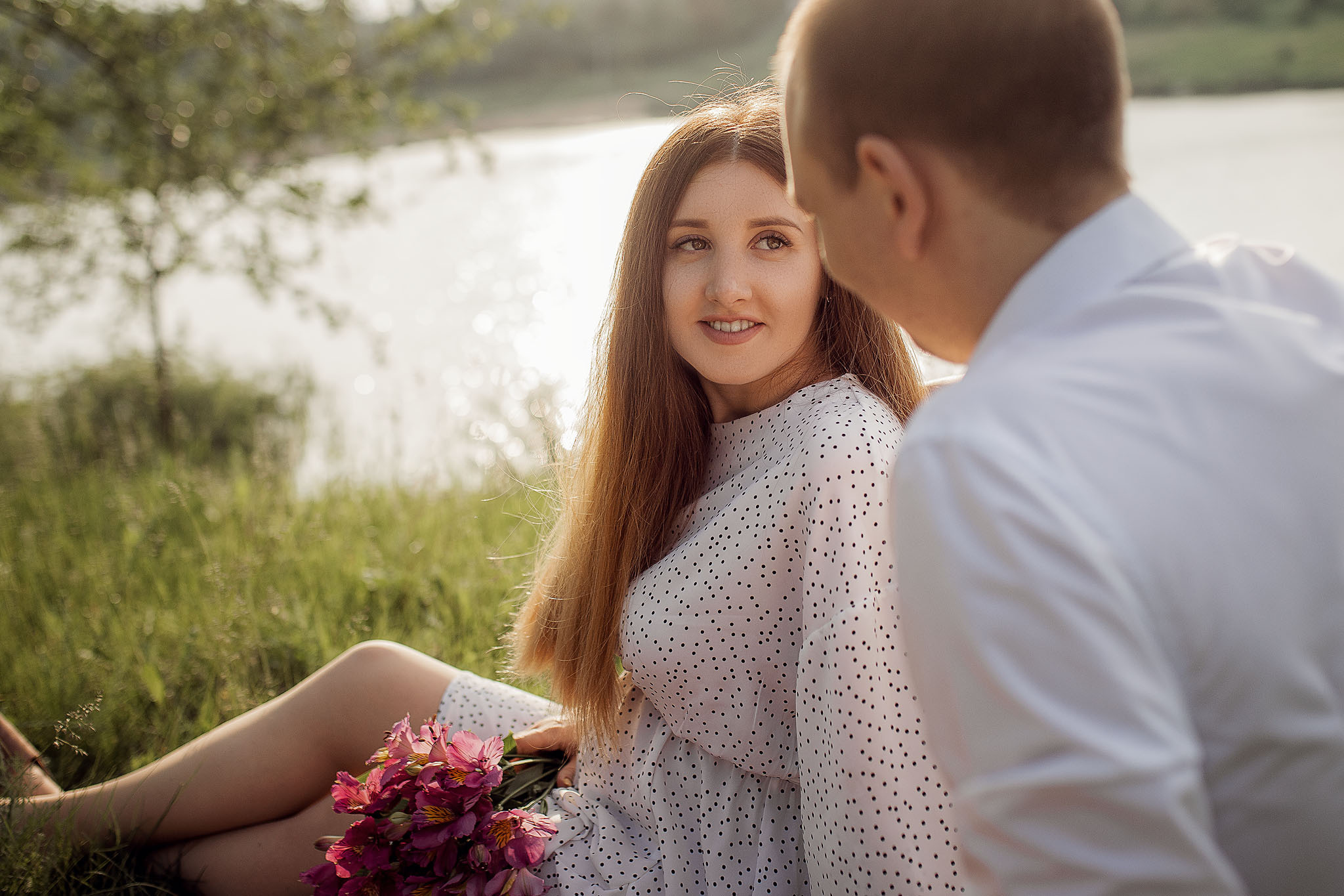Фотосессия «в ожидании» на природе. Семейный и свадебный фотограф в Донецке Елена Гордеева