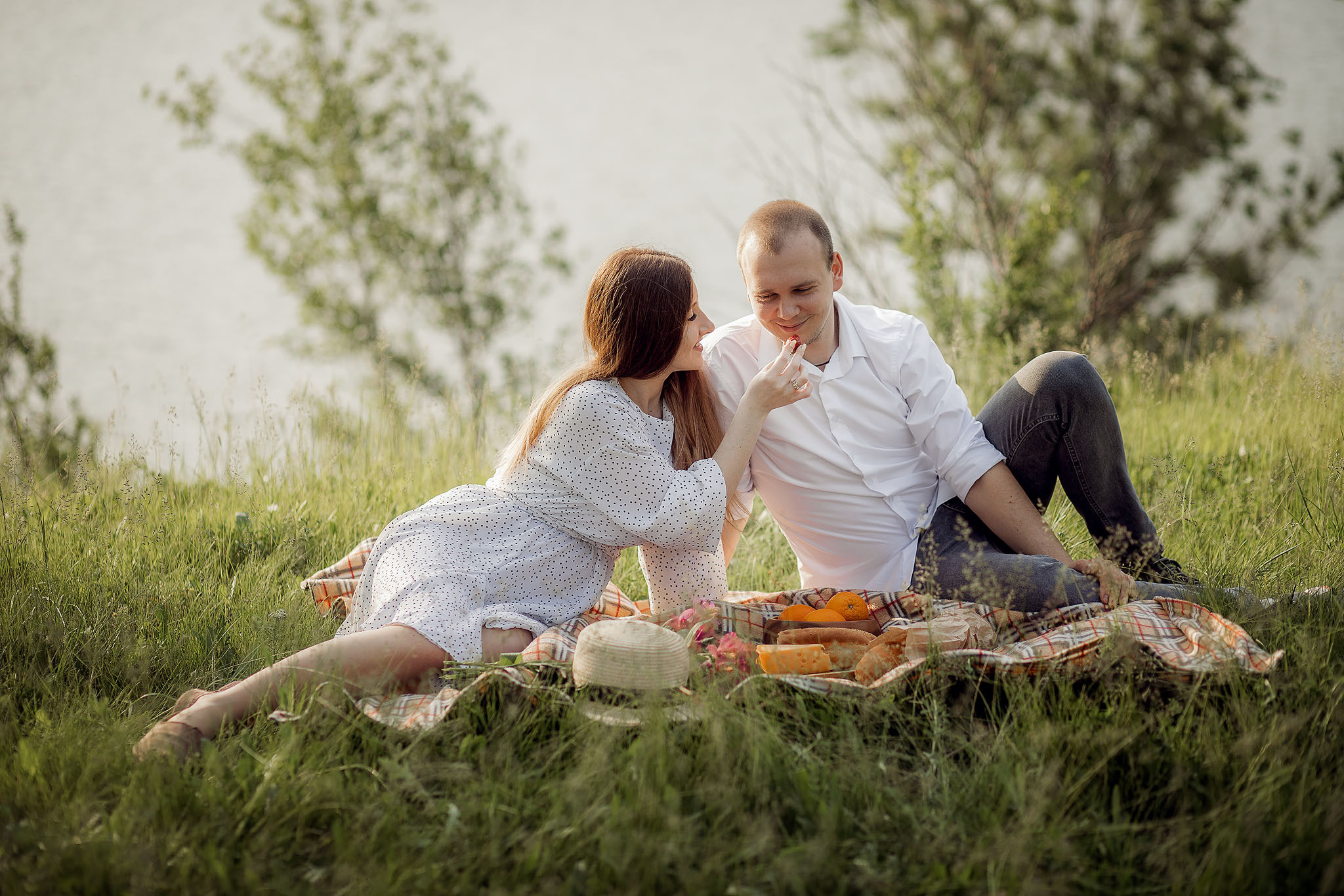 Фотосессия «в ожидании» на природе. Семейный и свадебный фотограф в Донецке Елена Гордеева