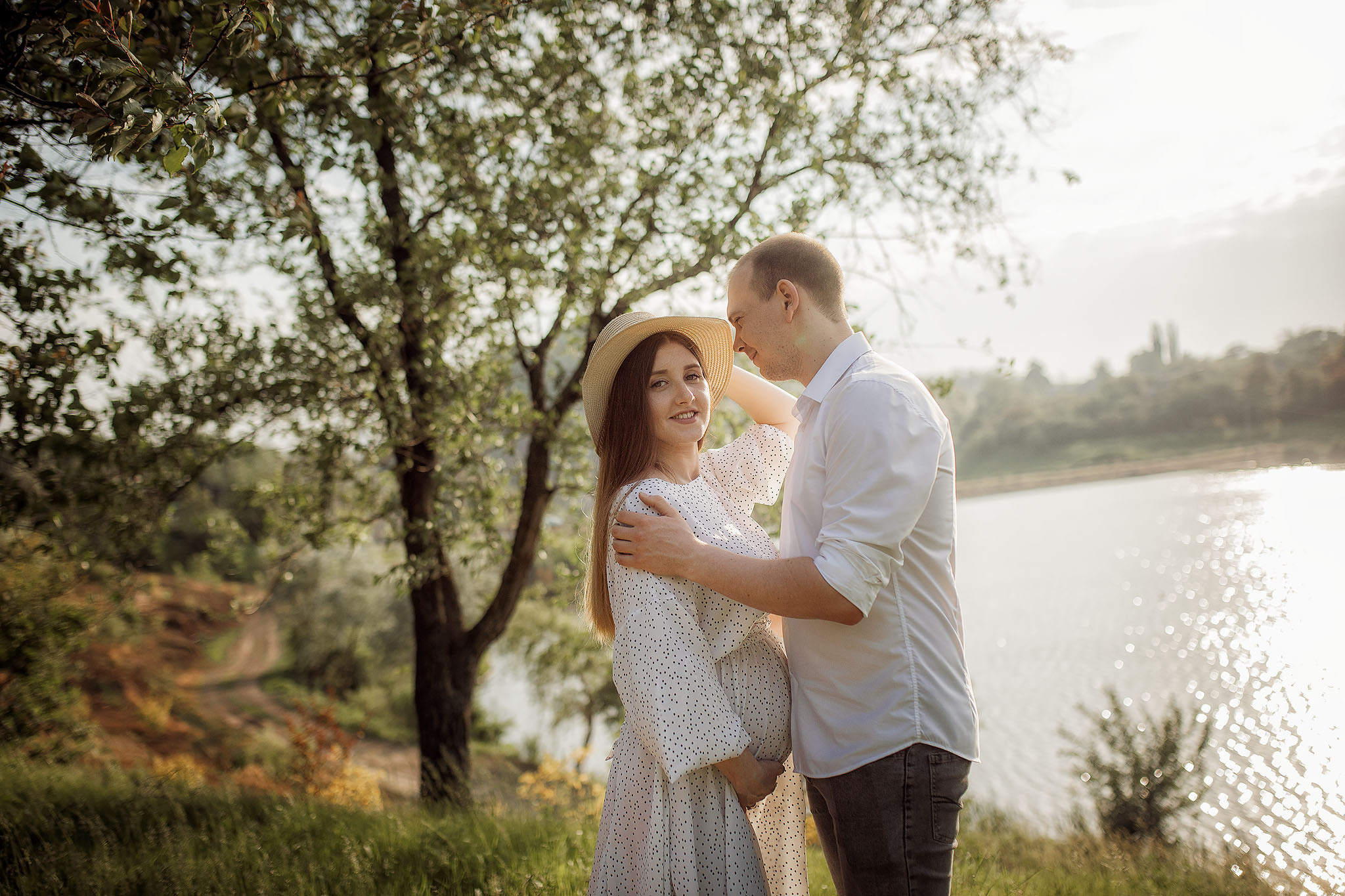 Фотосессия «в ожидании» на природе. Семейный и свадебный фотограф в Донецке Елена Гордеева