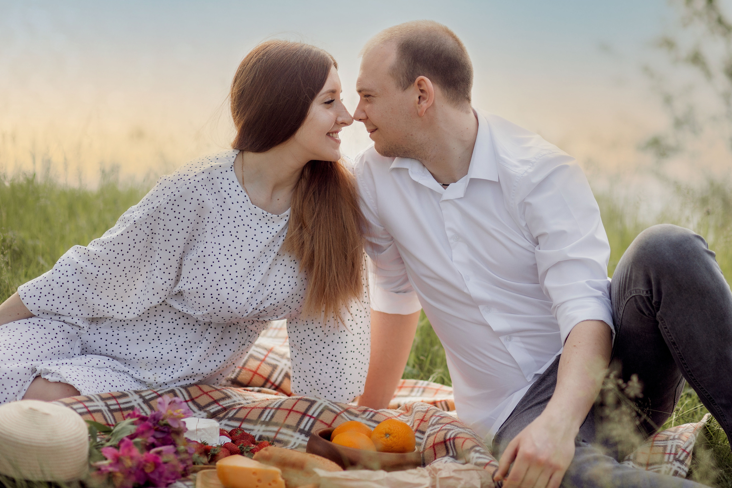 Фотосессия «в ожидании» на природе. Семейный и свадебный фотограф в Донецке Елена Гордеева