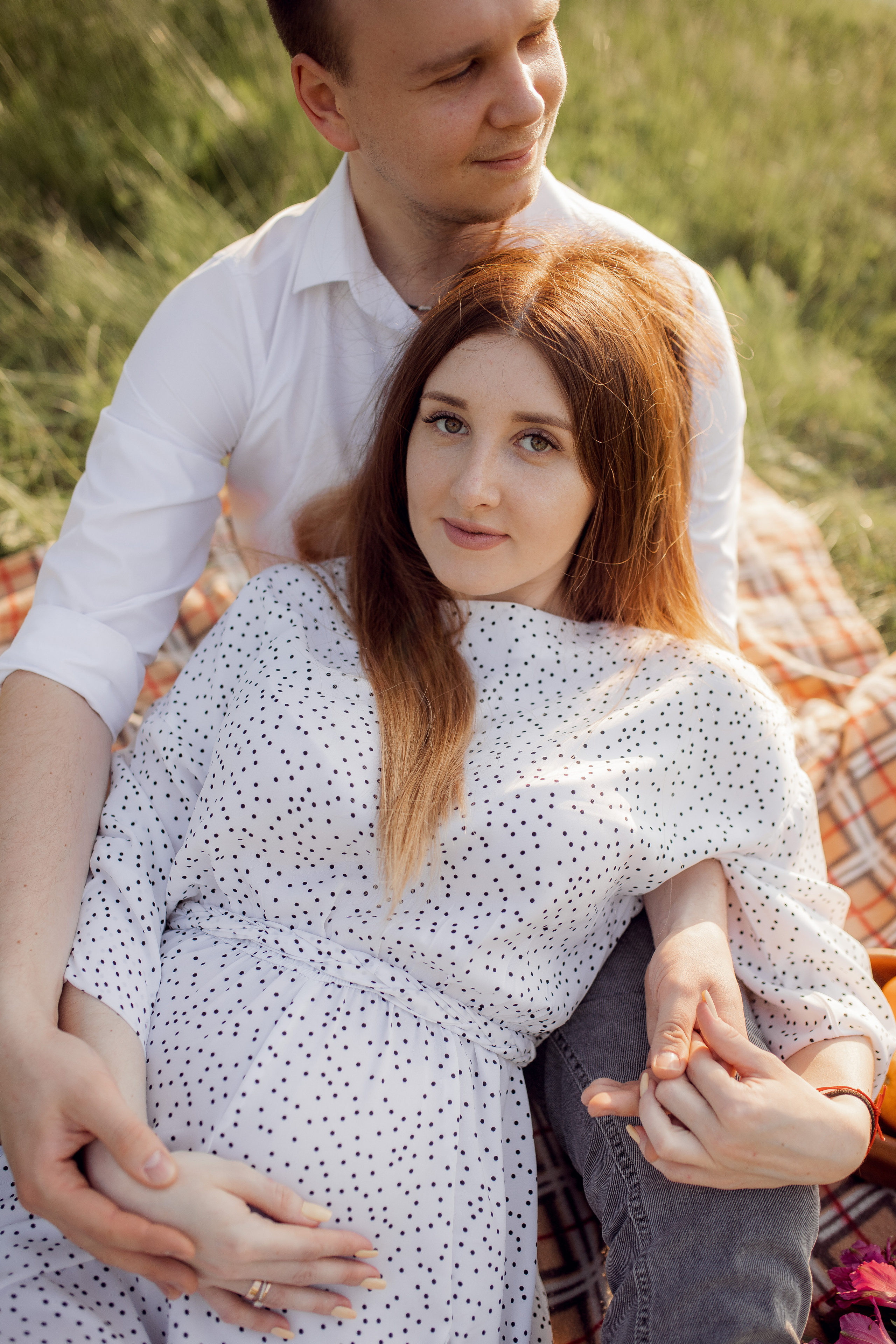 Фотосессия «в ожидании» на природе. Семейный и свадебный фотограф в Донецке Елена Гордеева