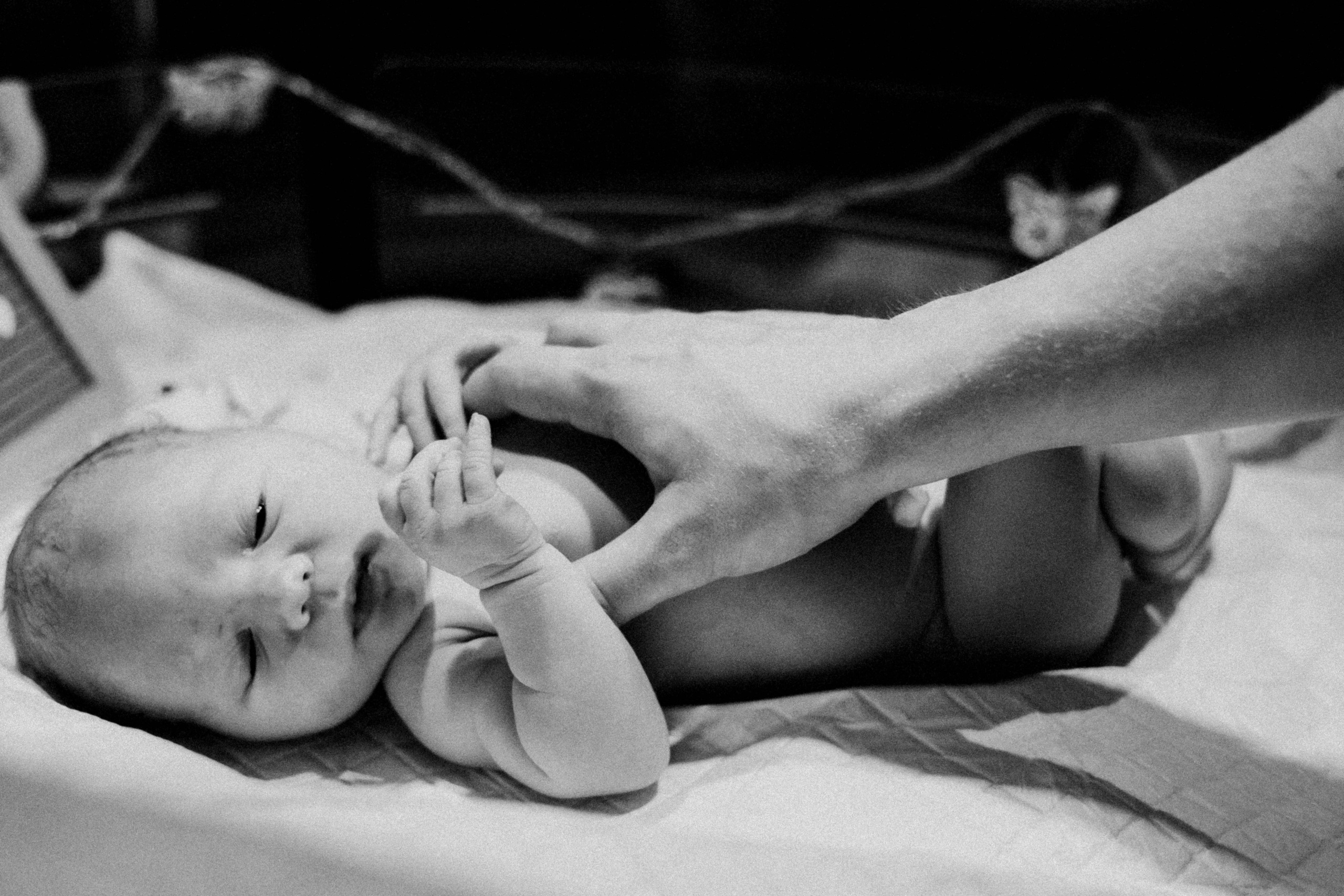 Фотосессия родов в Юдина. Фотограф новорожденных в Москве Кристина Левит