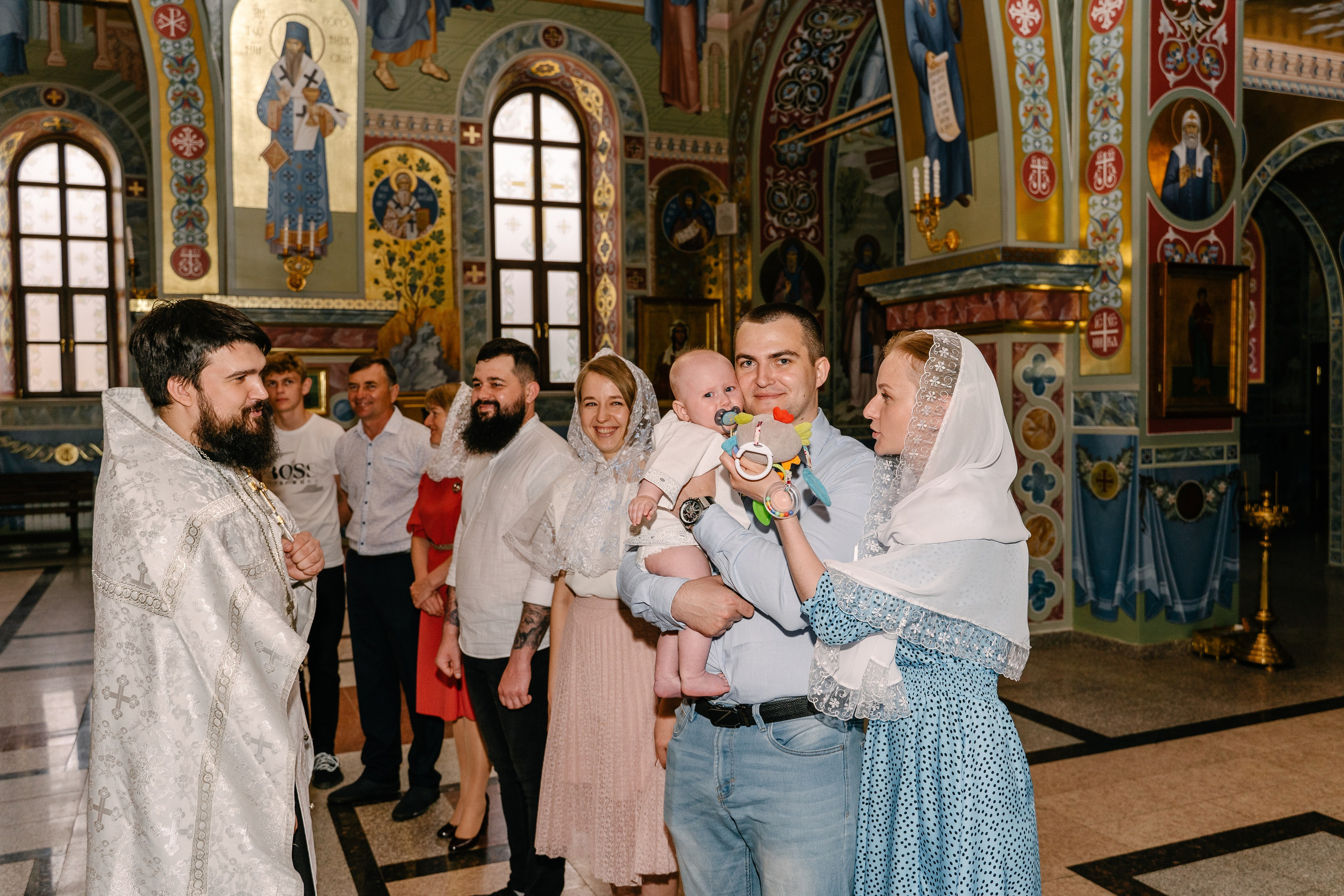 Крещение Федора. Свадебный фотограф Юлия Копылова