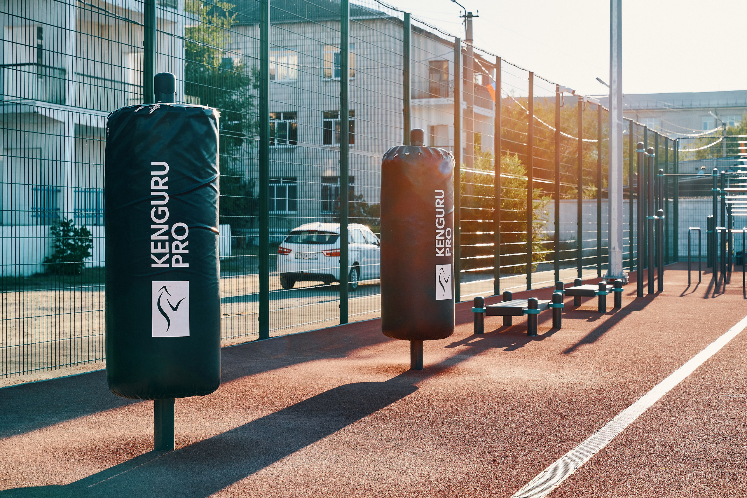 Спортивная площадка KENGURU PRO. Фотограф Никита Барановский