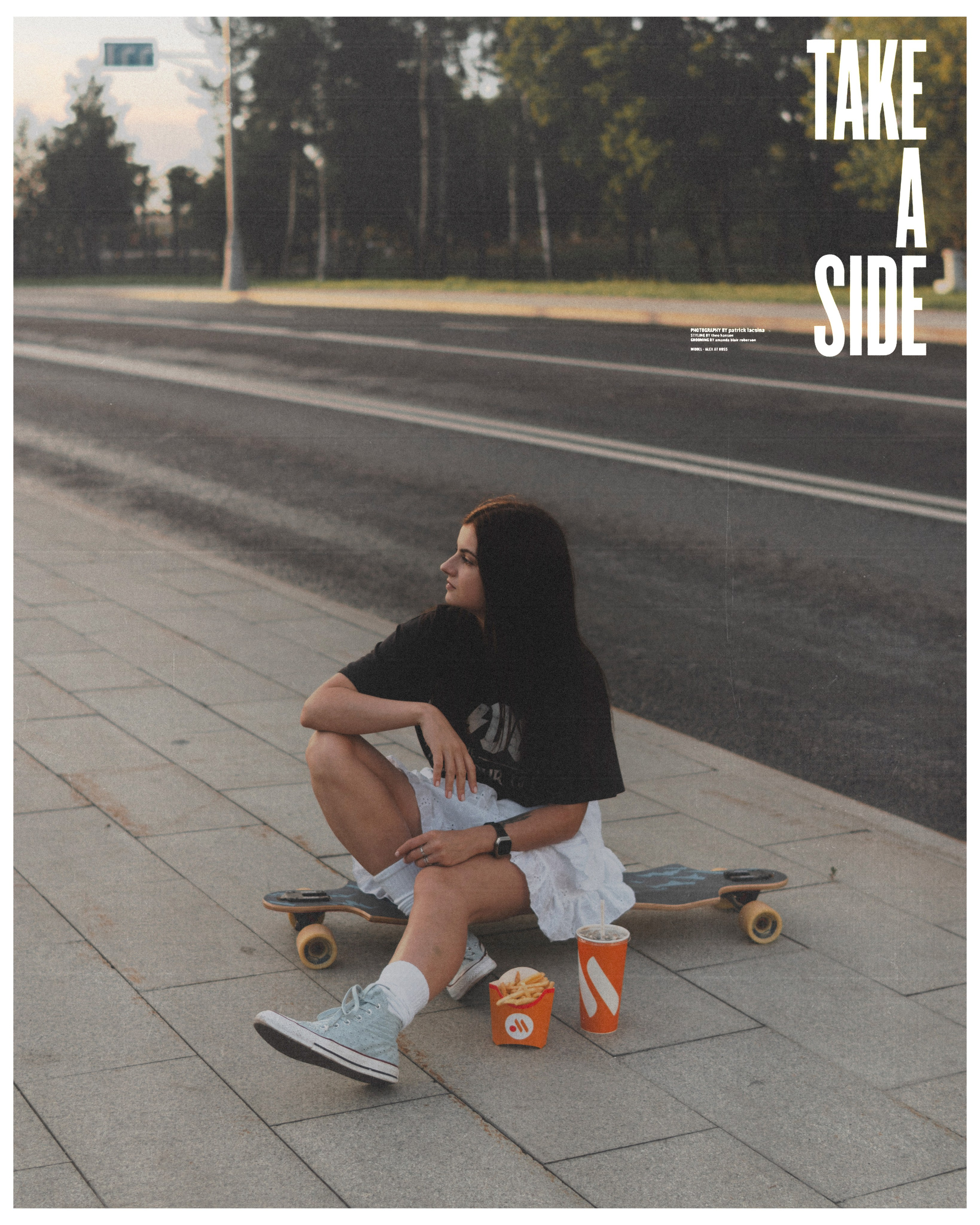 Ретро фотоссессия на скейте. Фотограф Наталья Воронина Москва