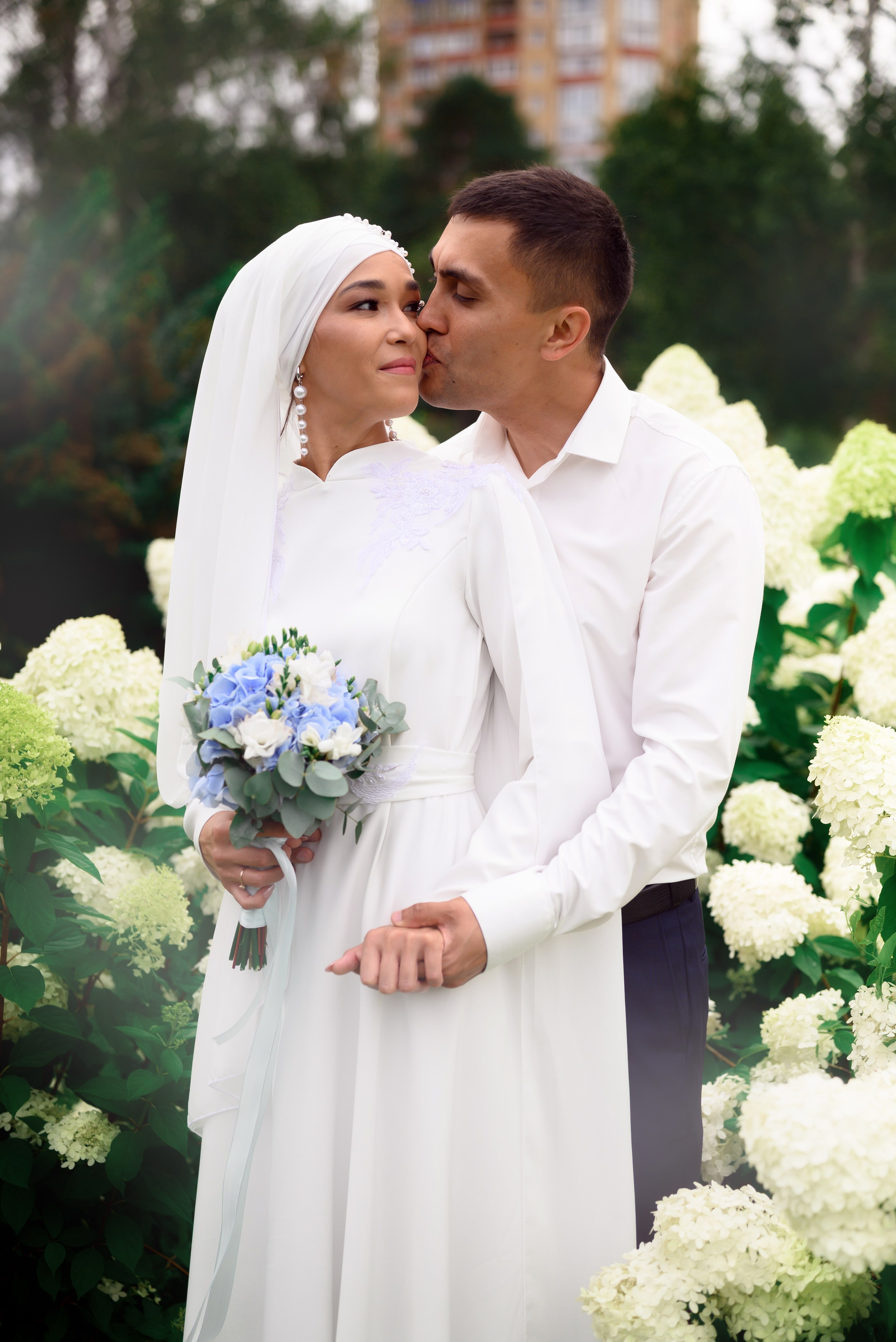 Ботанический сад свадебная фотосъемка. Профессиональный фотограф в Уфе Алина Стрелкова