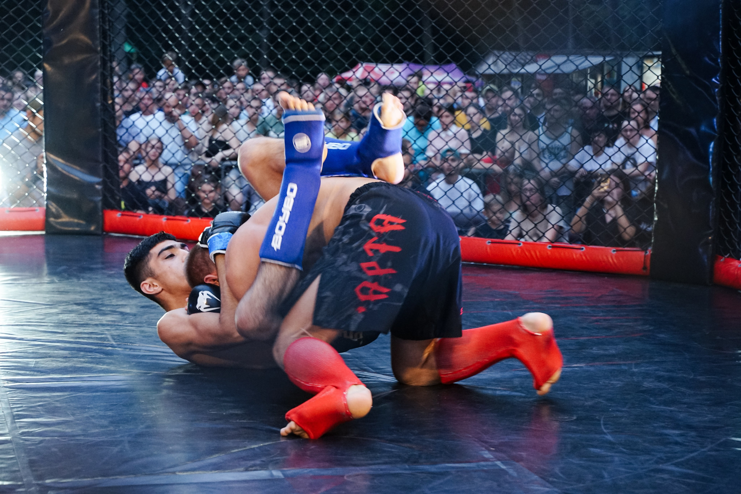 Вечер боев в ЦПКиО. Фотограф Надежда Погребняк | Рязань | Москва