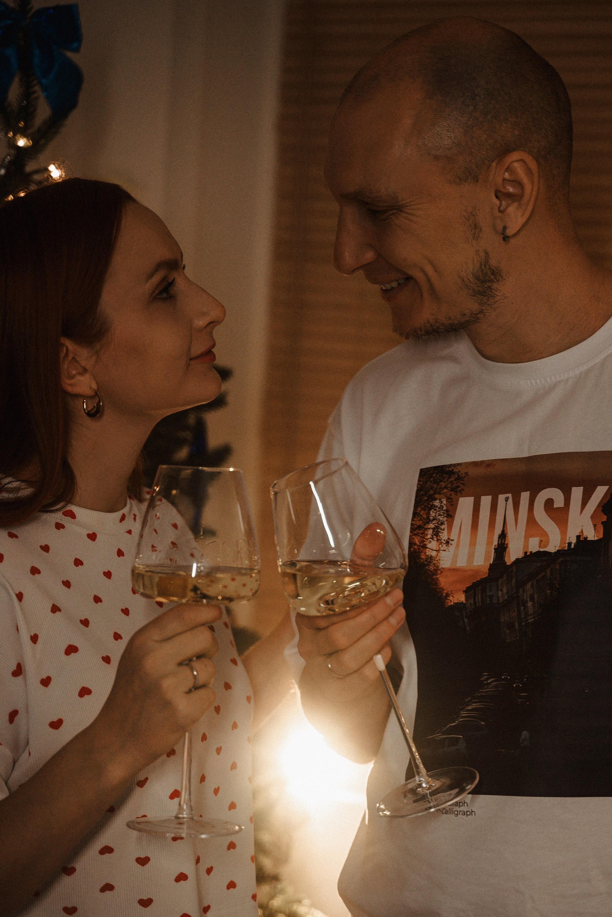 Новогодняя ночь дома. Свадебный и портретный фотограф в Минске Наташа Каракулова