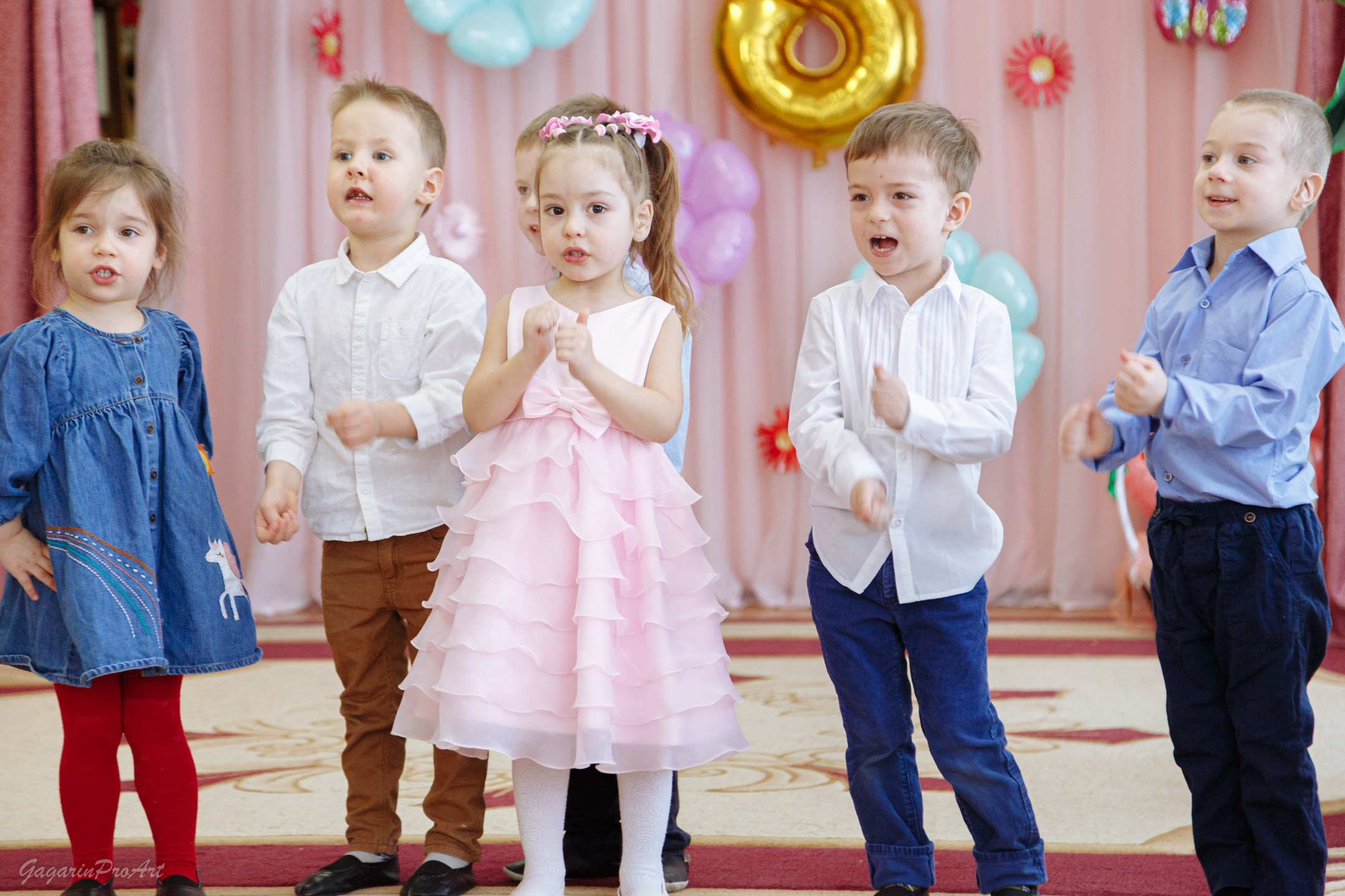 Репортаж в саду на утренник. GagarinProArt