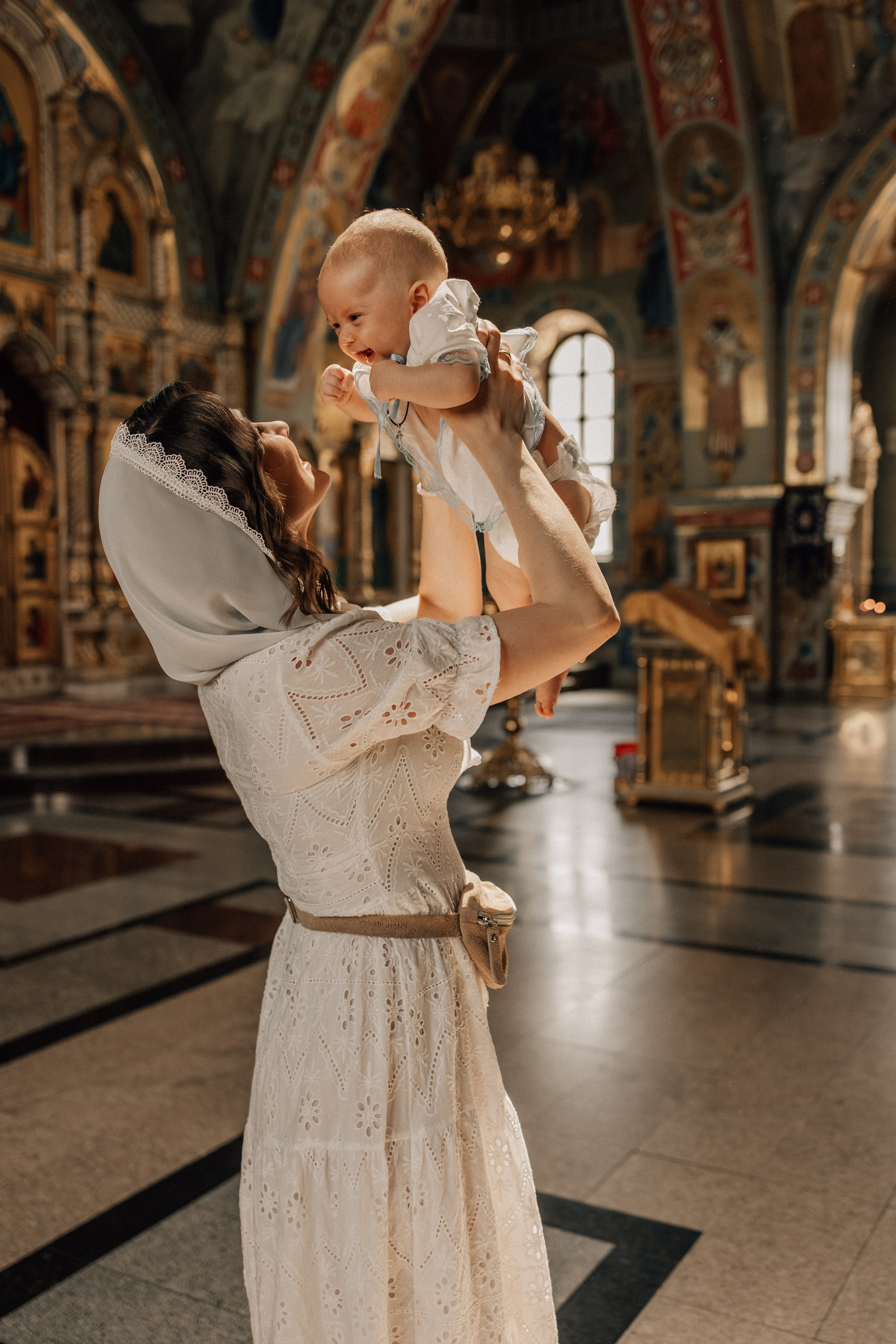 Съемка крещения в Воронеже, фотосессия крещения