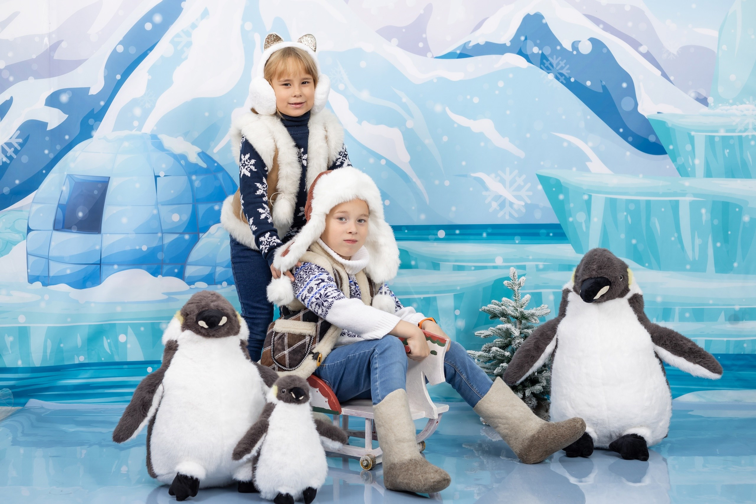 Локация северный полюс. Фотостудия «Олеся». Фотостудия в г. Верхняя Пышма