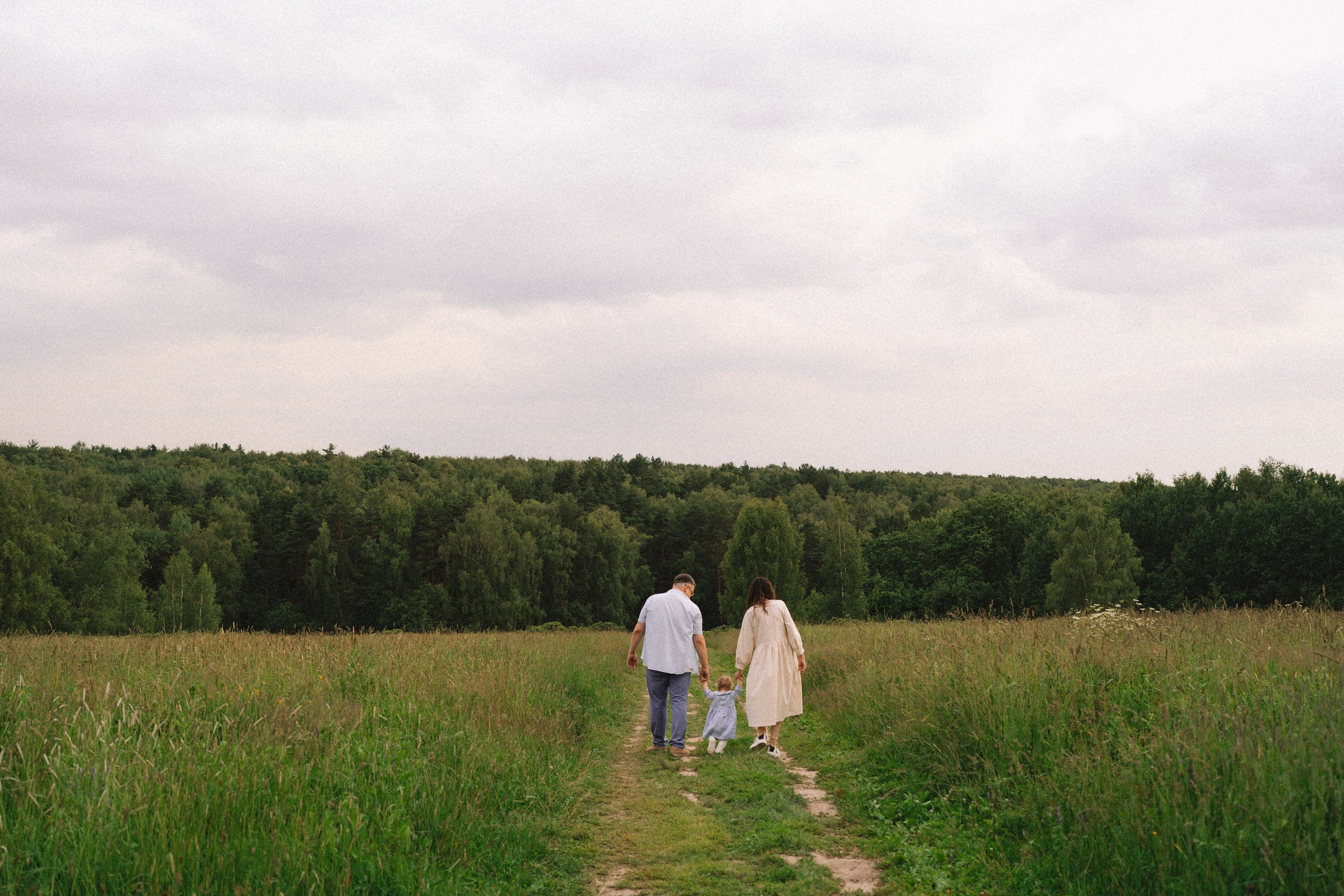 Таня, Леша и Полина. Семейный фотограф Валерия Фабричникова, Москва
