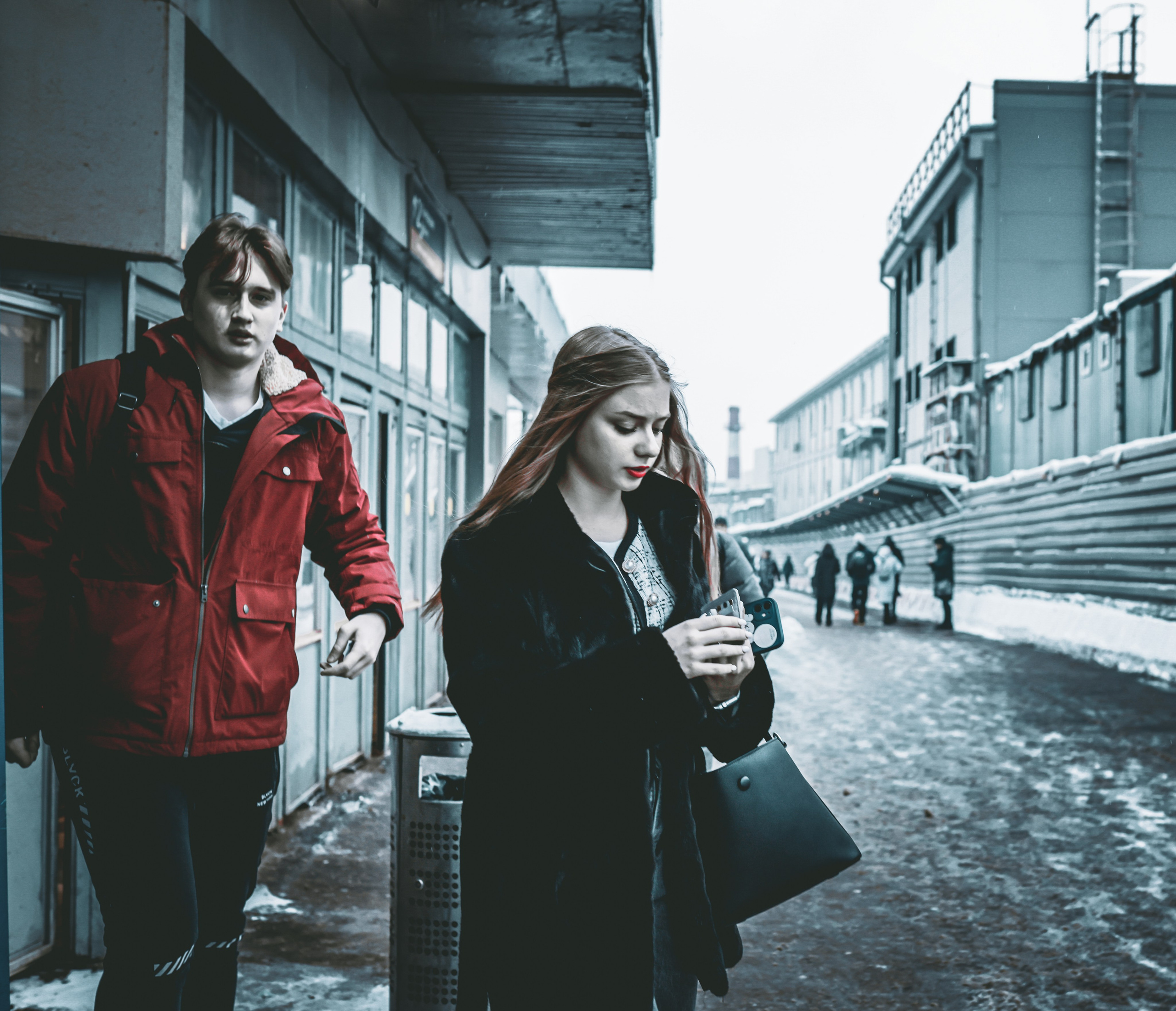 История на станции. Фотограф репортажей и стритфотосессий в Москве Людмила Смирнова