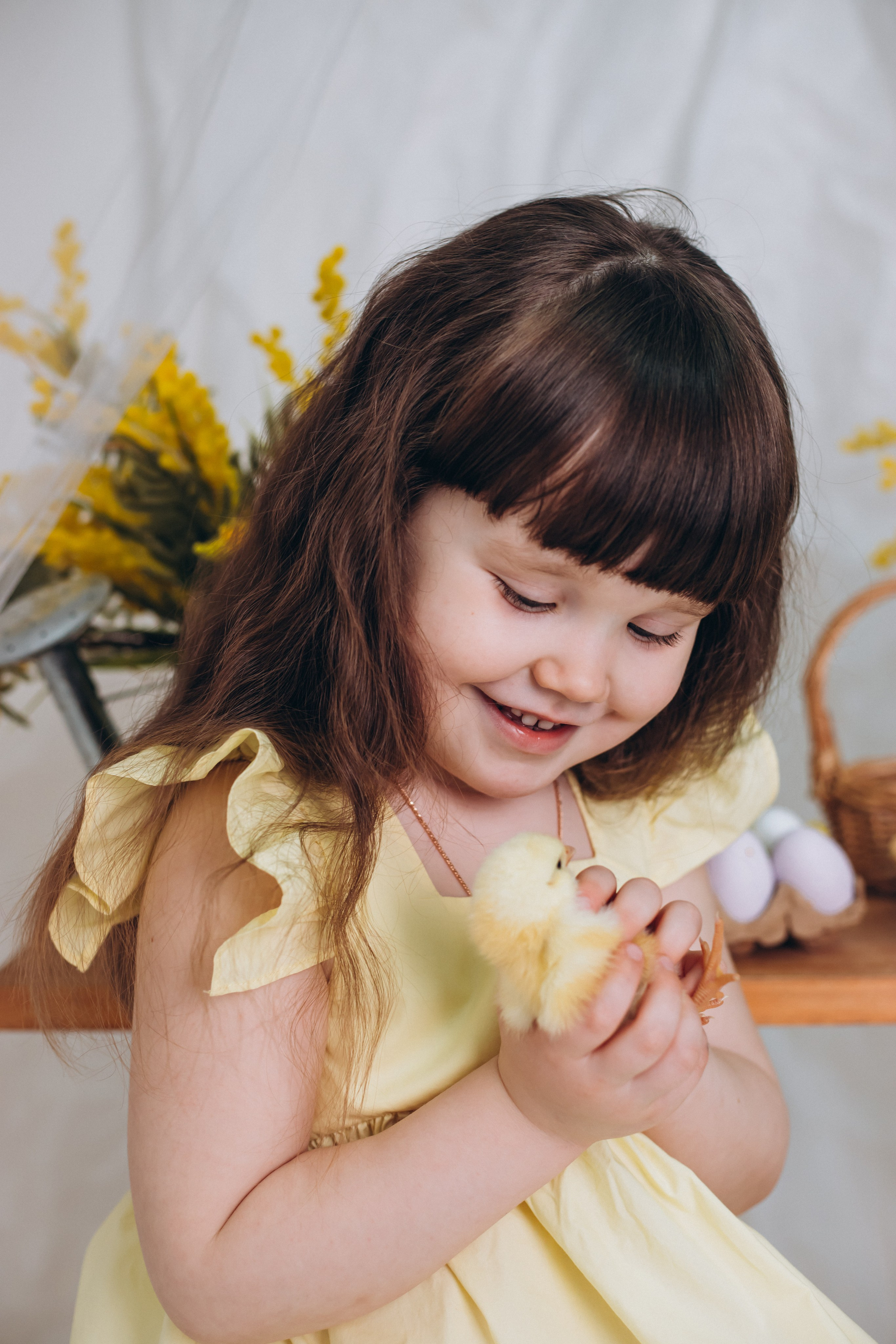 С цыплятами. Семейный фотограф Нижневартовск Тюмень Ефимова Ирина