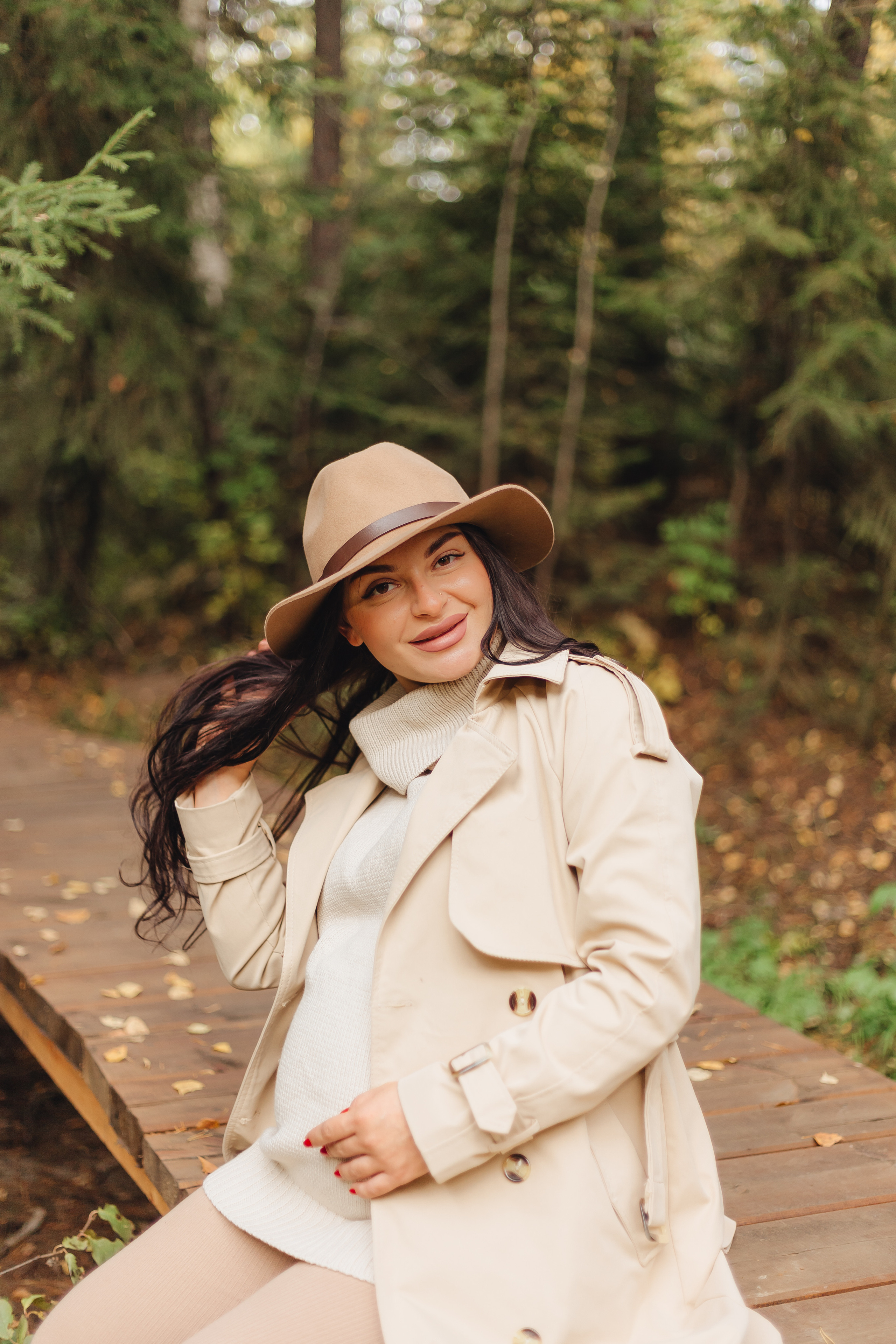 Ульяна в ожидании🤰 Дом отдыха Лес. Фотограф Мария Новоселова. Сургут