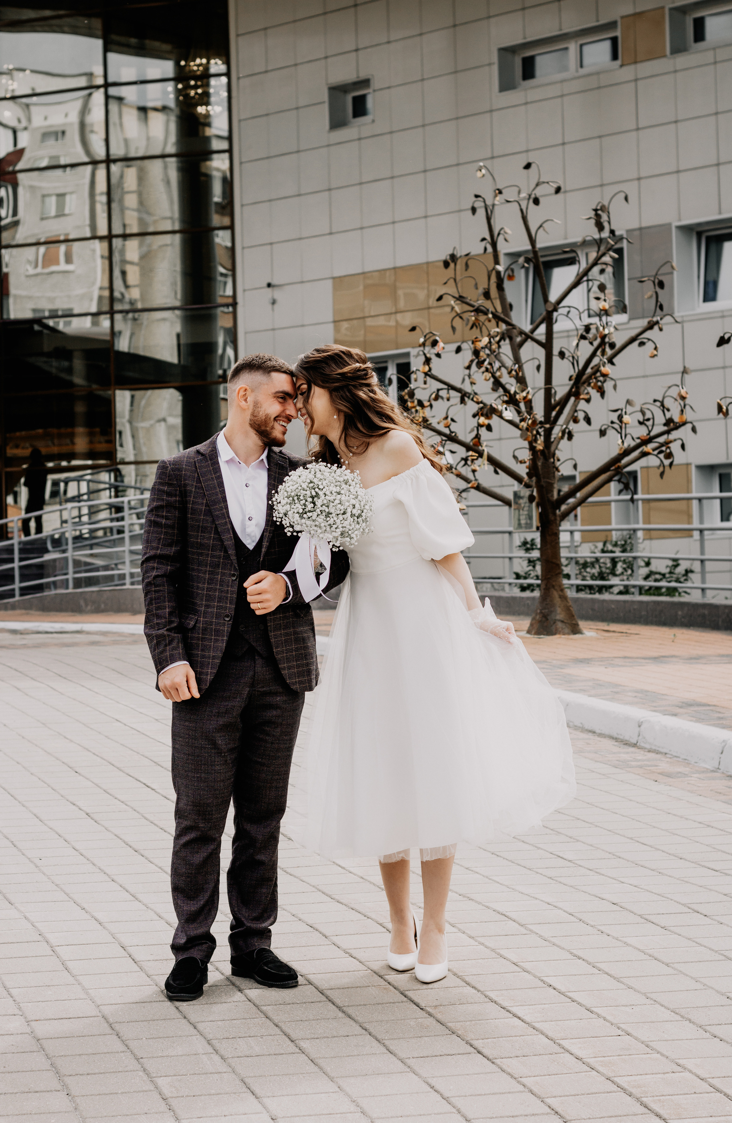 Артур и Зоя. Загс и прогулка. Фотограф Мария Новоселова. Сургут