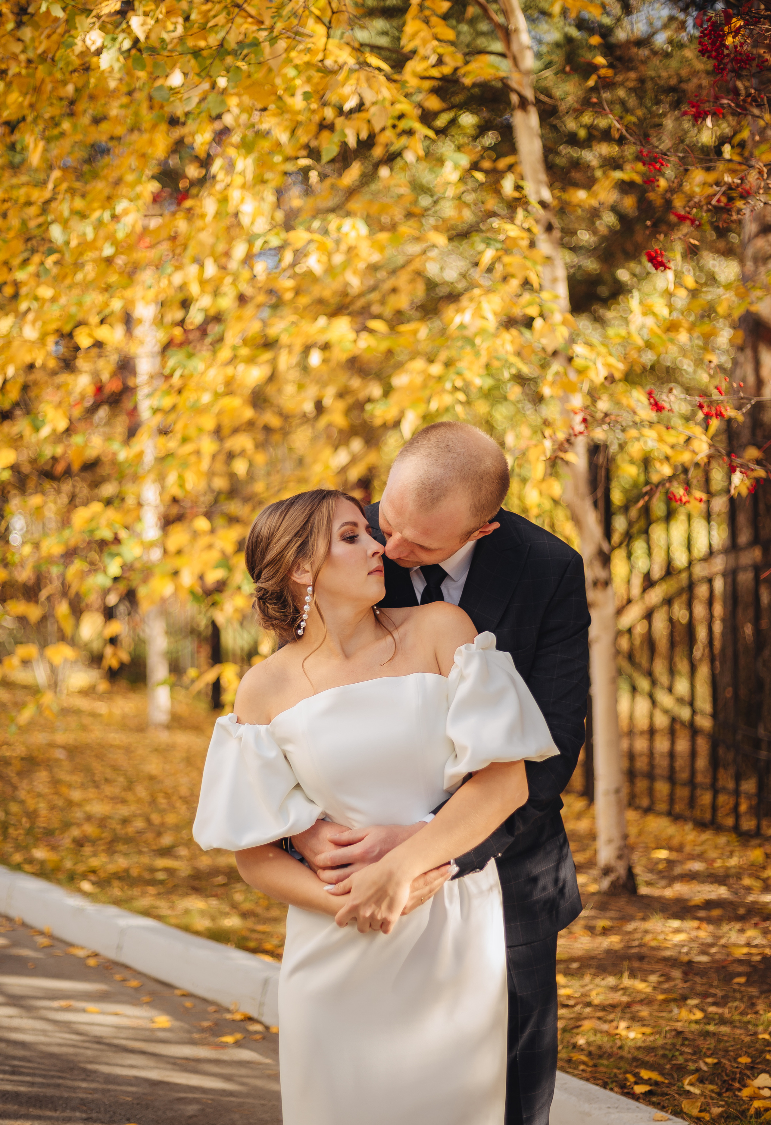 Максим и Татьяна. Загс и прогулка. Фотограф Мария Новоселова. Сургут