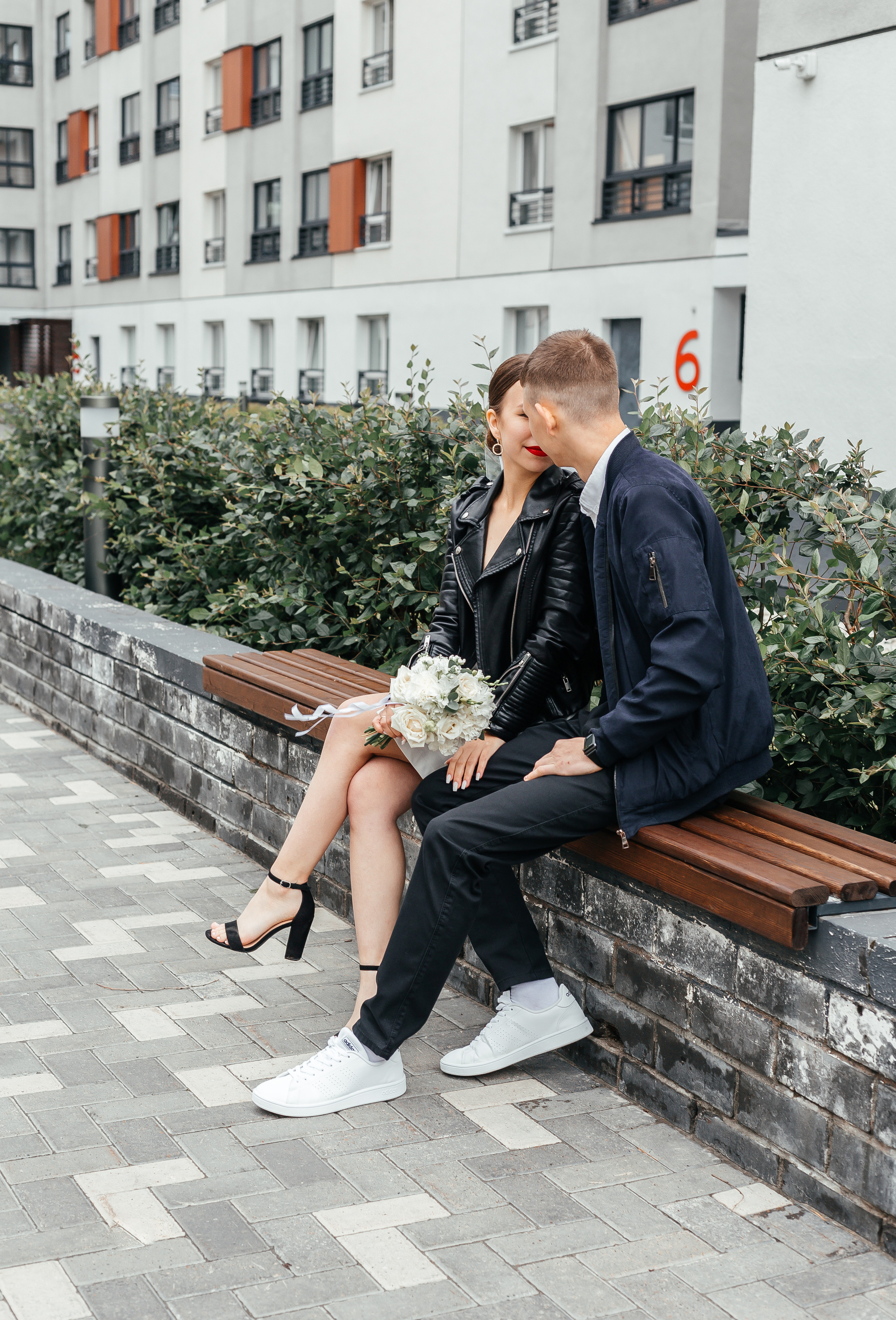 Саша и Элина. Прогулка. Новин квартал. Фотограф Мария Новоселова. Сургут