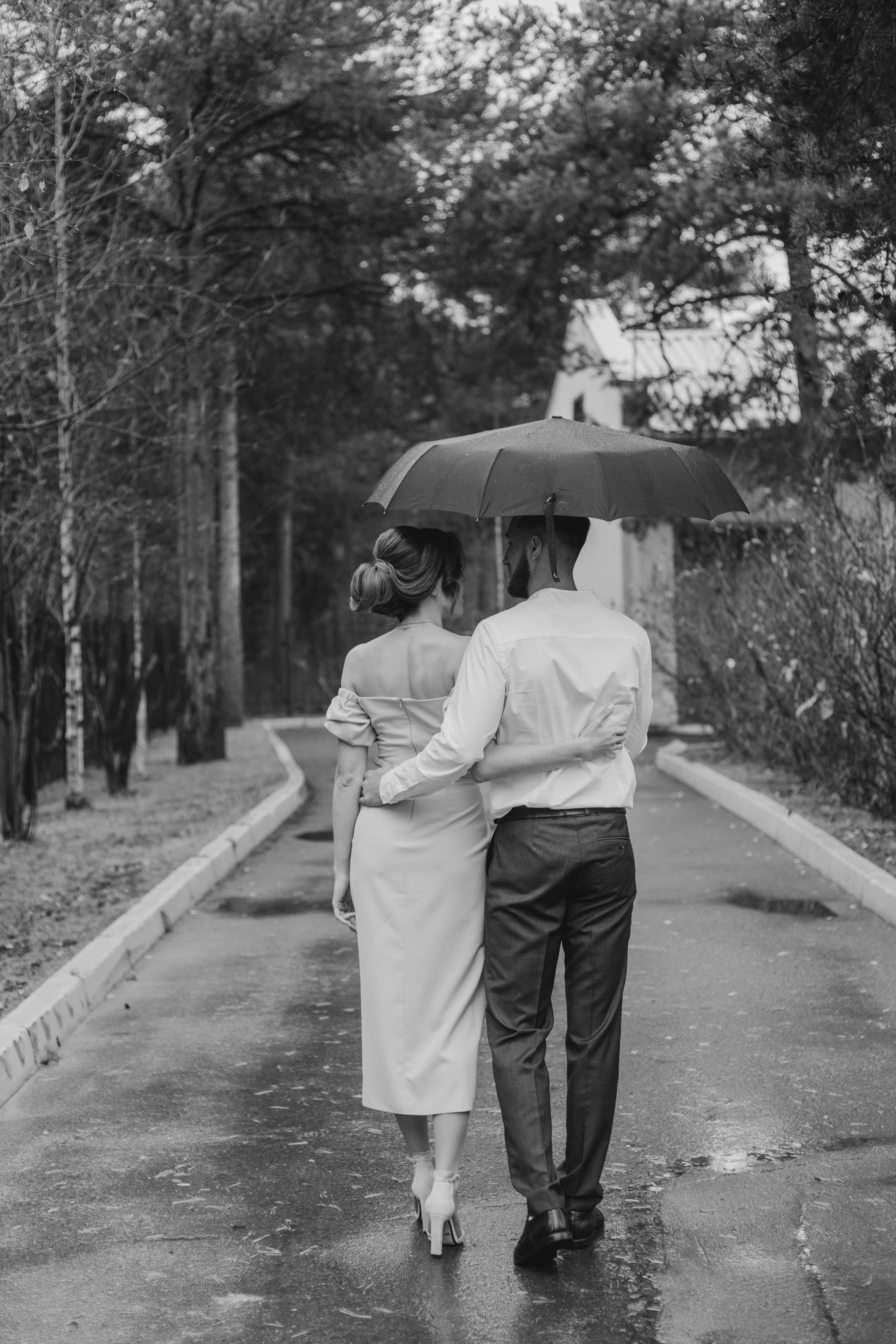 Дима и Адель. Неторжественная роспись и прогулка. Фотограф Мария Новоселова. Сургут