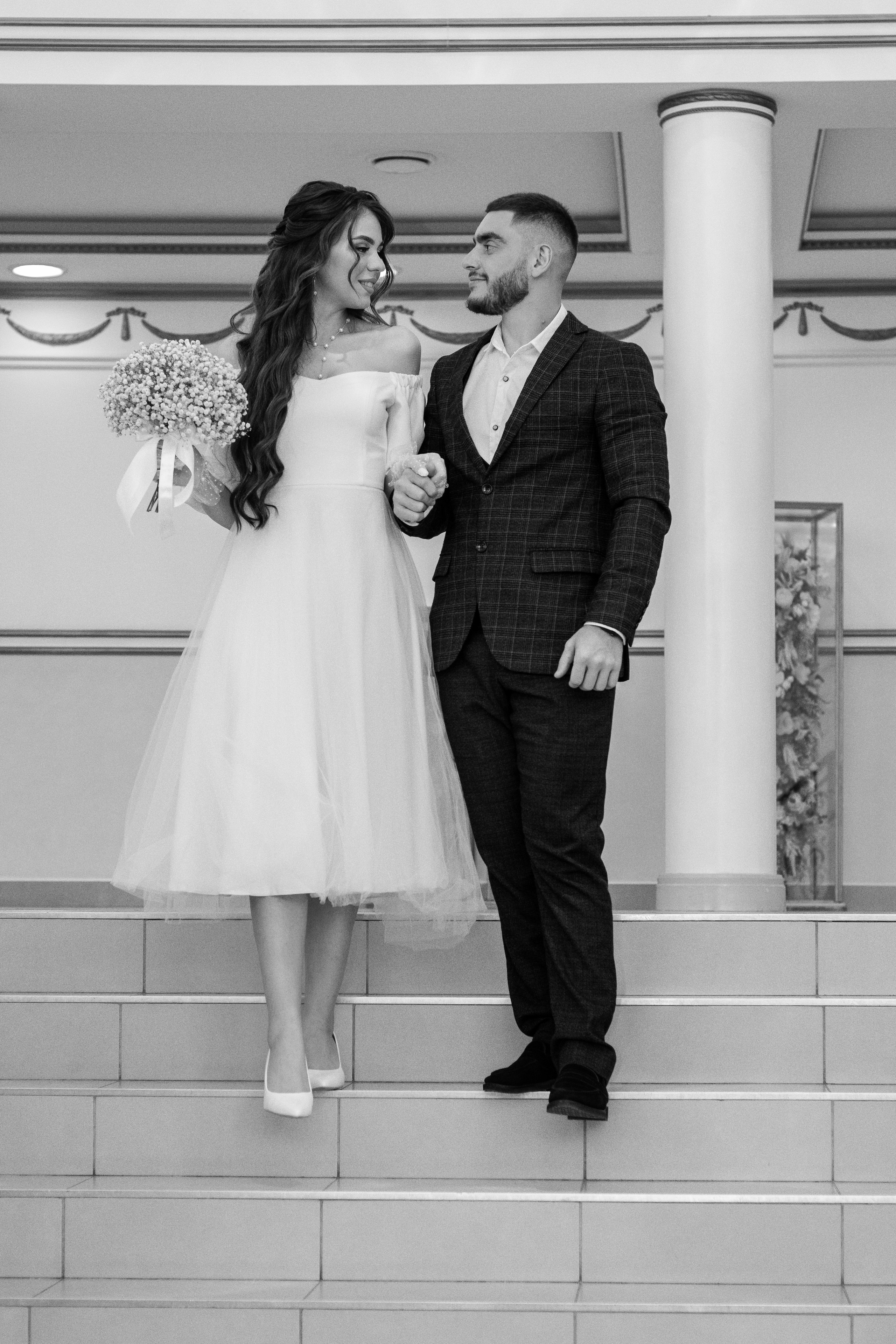 Артур и Зоя. Загс и прогулка. Фотограф Мария Новоселова. Сургут