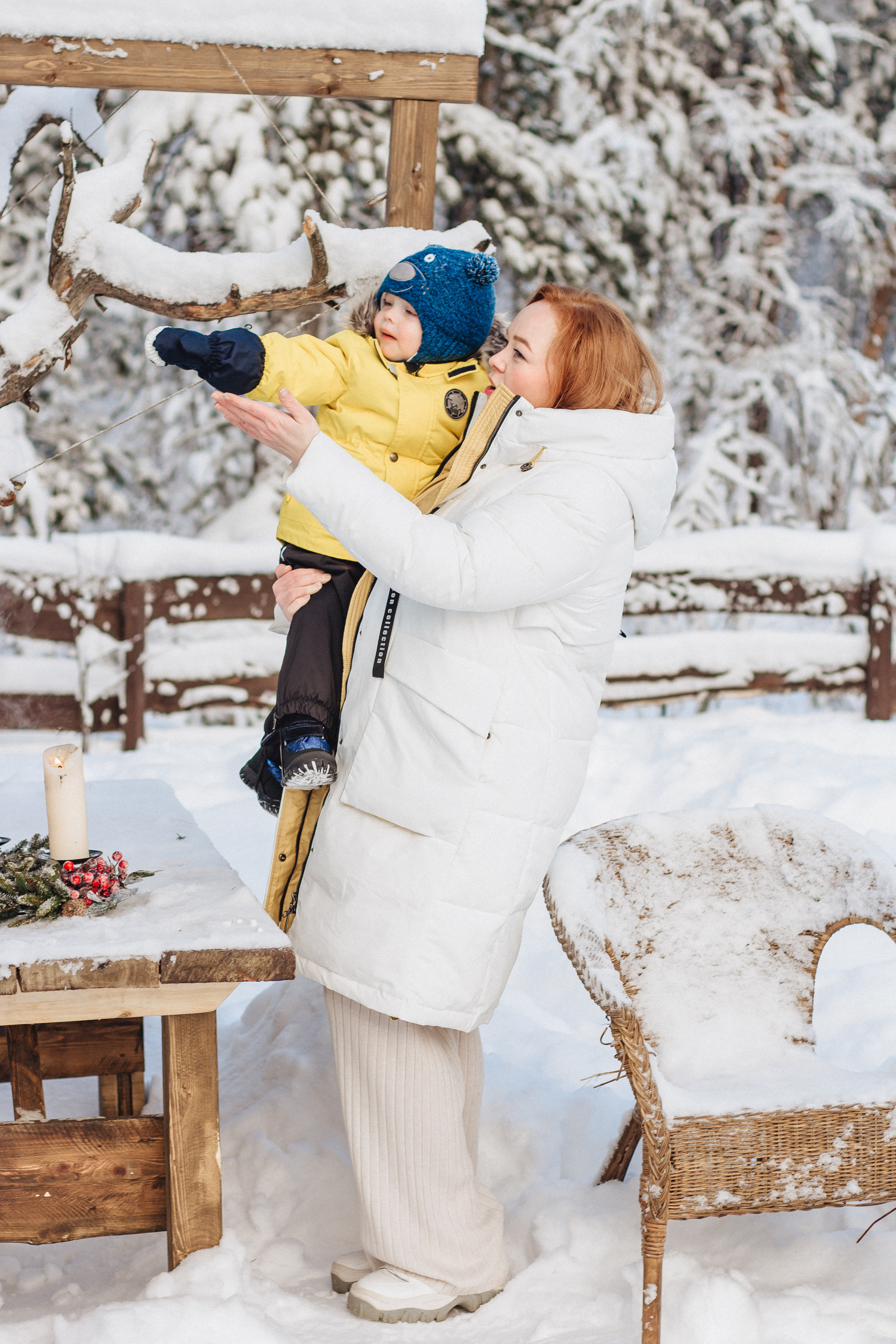 Зимняя прогулка в лесу. Фотограф Мария Новоселова. Сургут