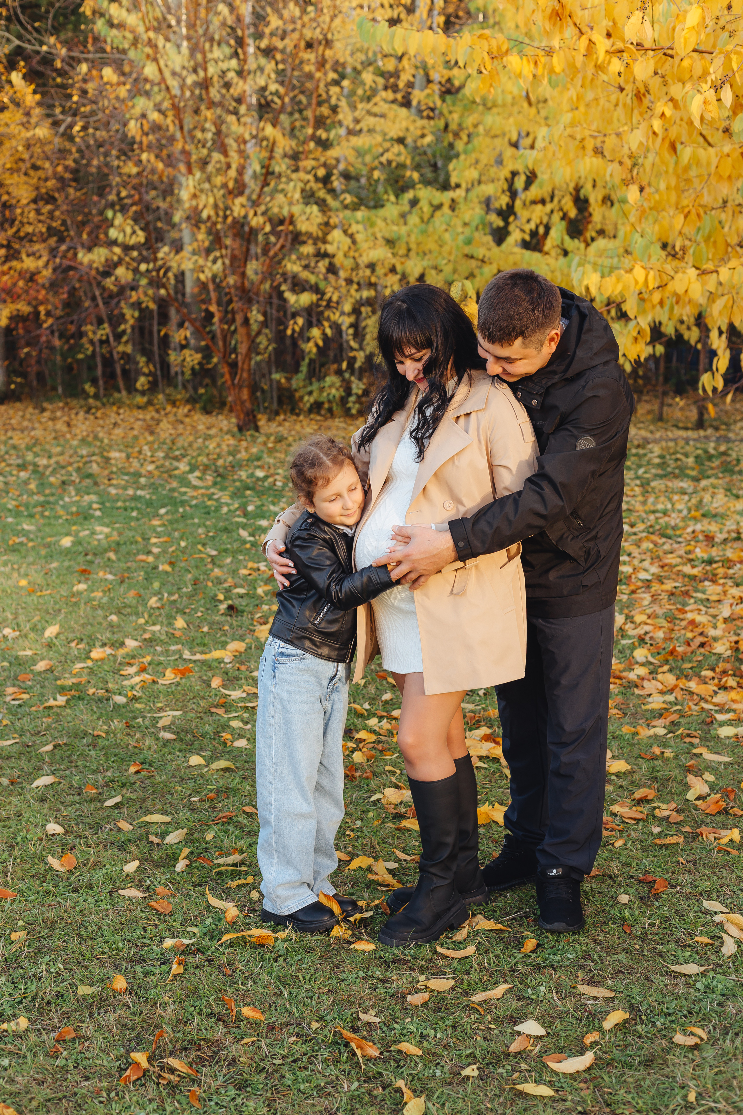 Прогулка в парке. В ожидании🤰. Фотограф Мария Новоселова. Сургут