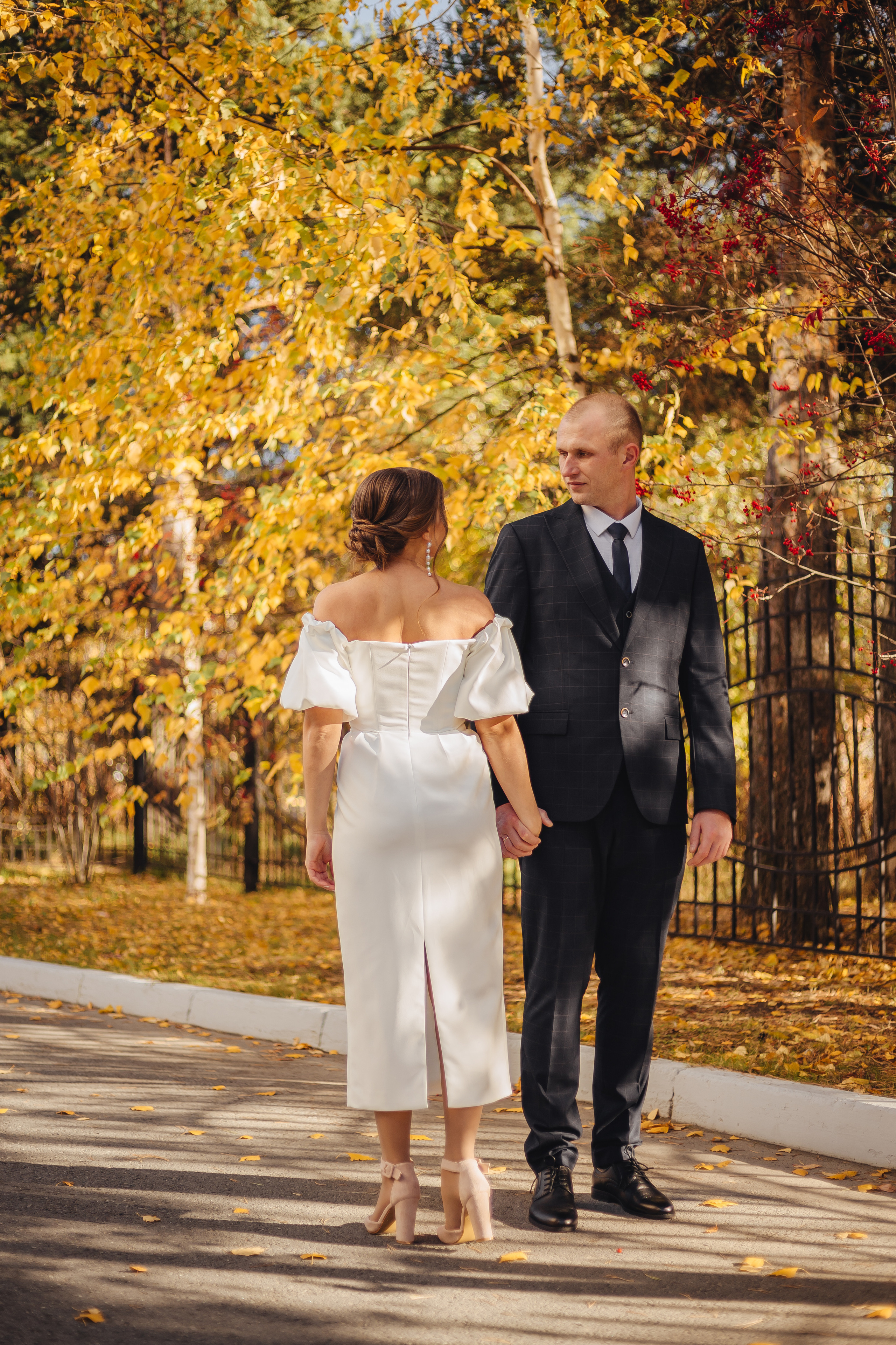 Максим и Татьяна. Загс и прогулка. Фотограф Мария Новоселова. Сургут