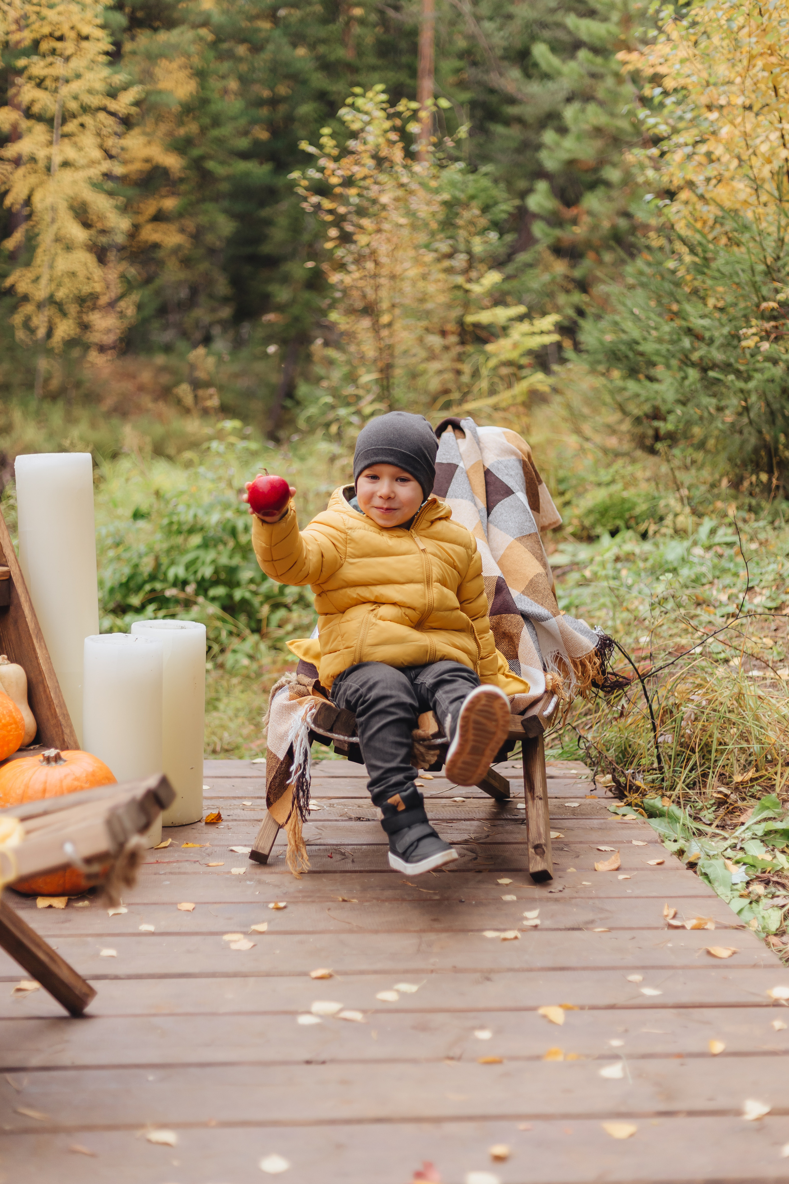 Осень. Лес. Фотограф Мария Новоселова. Сургут