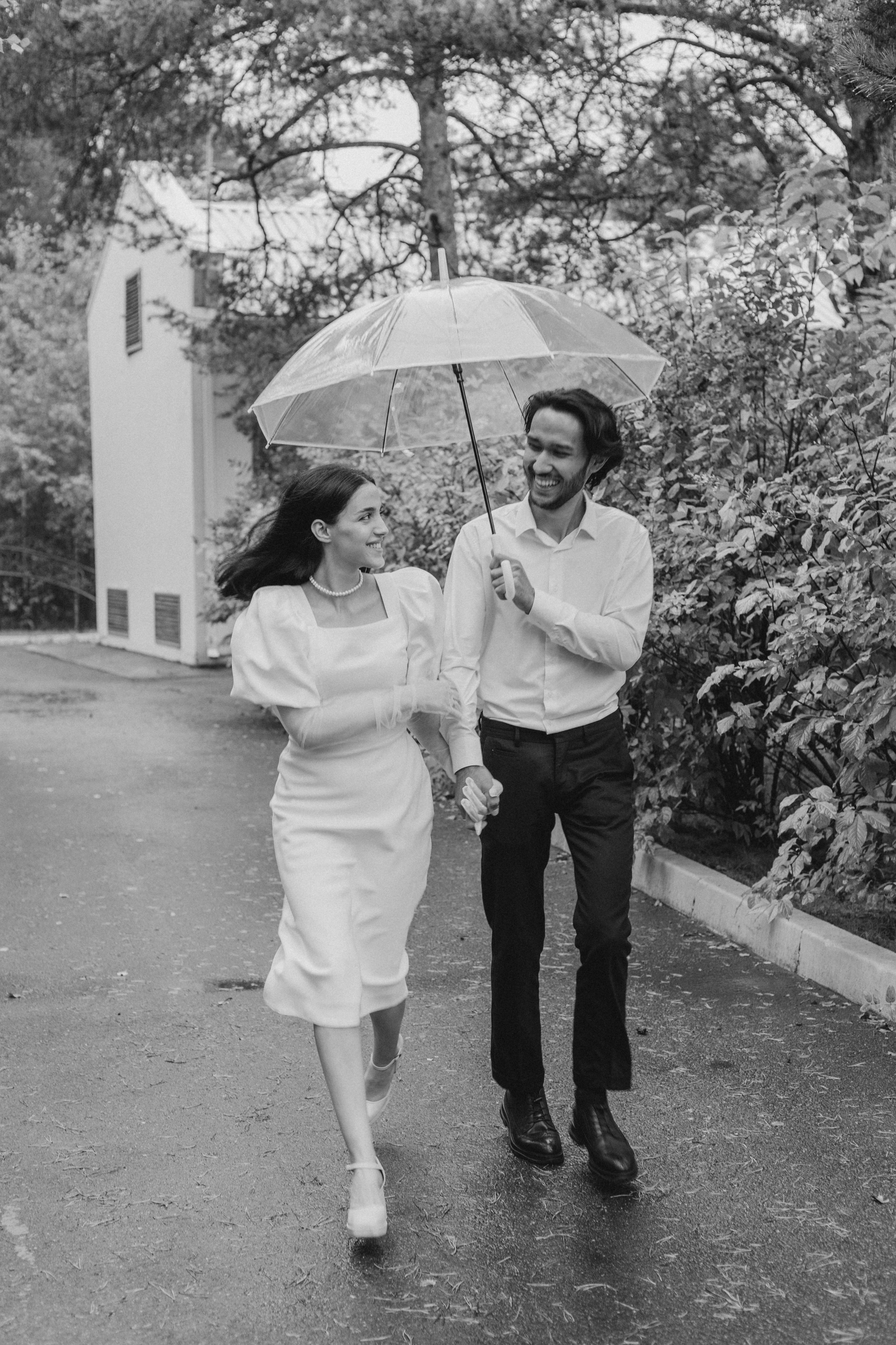 Шерзод и Хуршеда. Неторжественная роспись и прогулка. Фотограф Мария Новоселова. Сургут