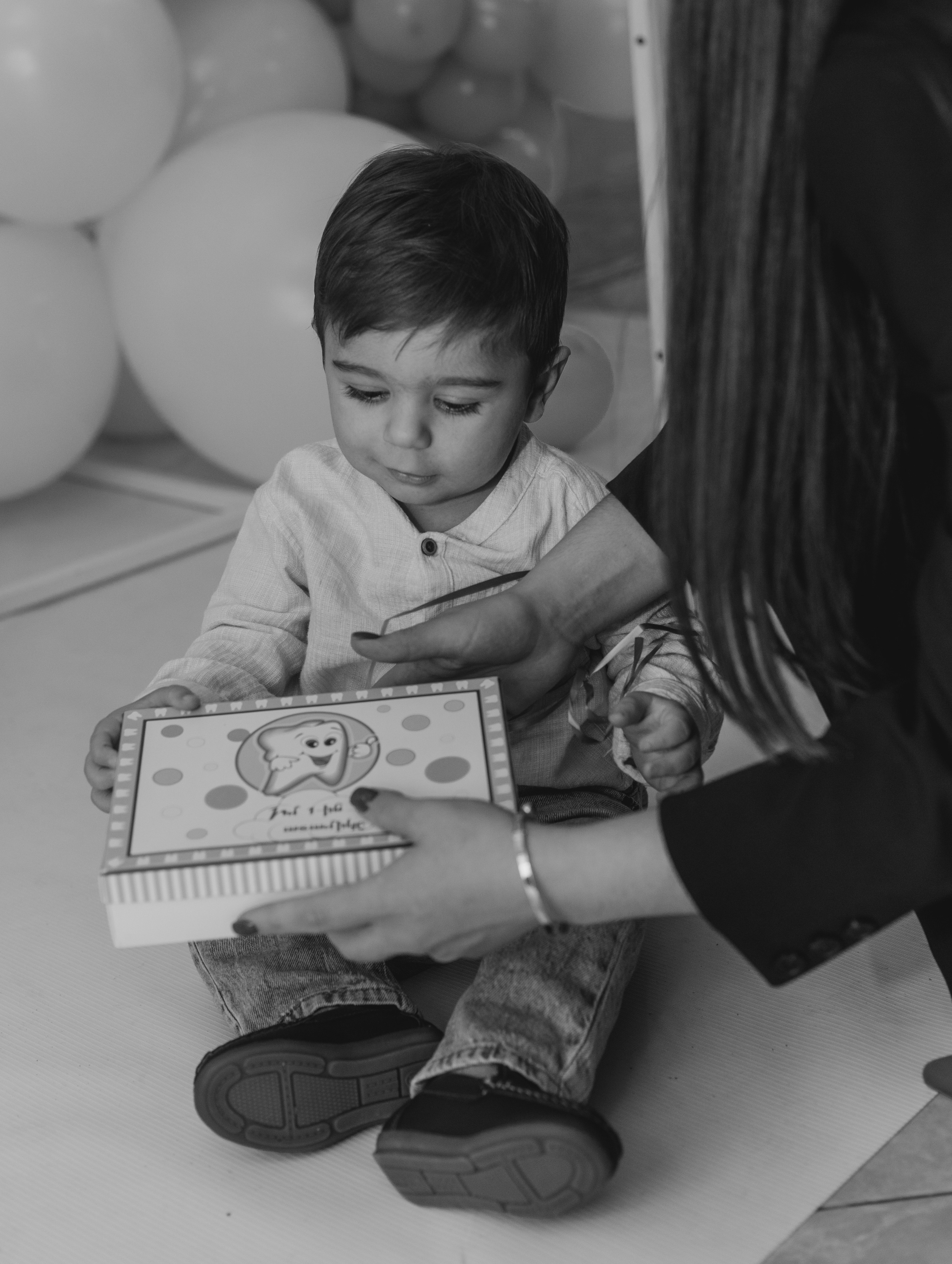 Годик и первый зубик. Фотограф Мария Новоселова. Сургут