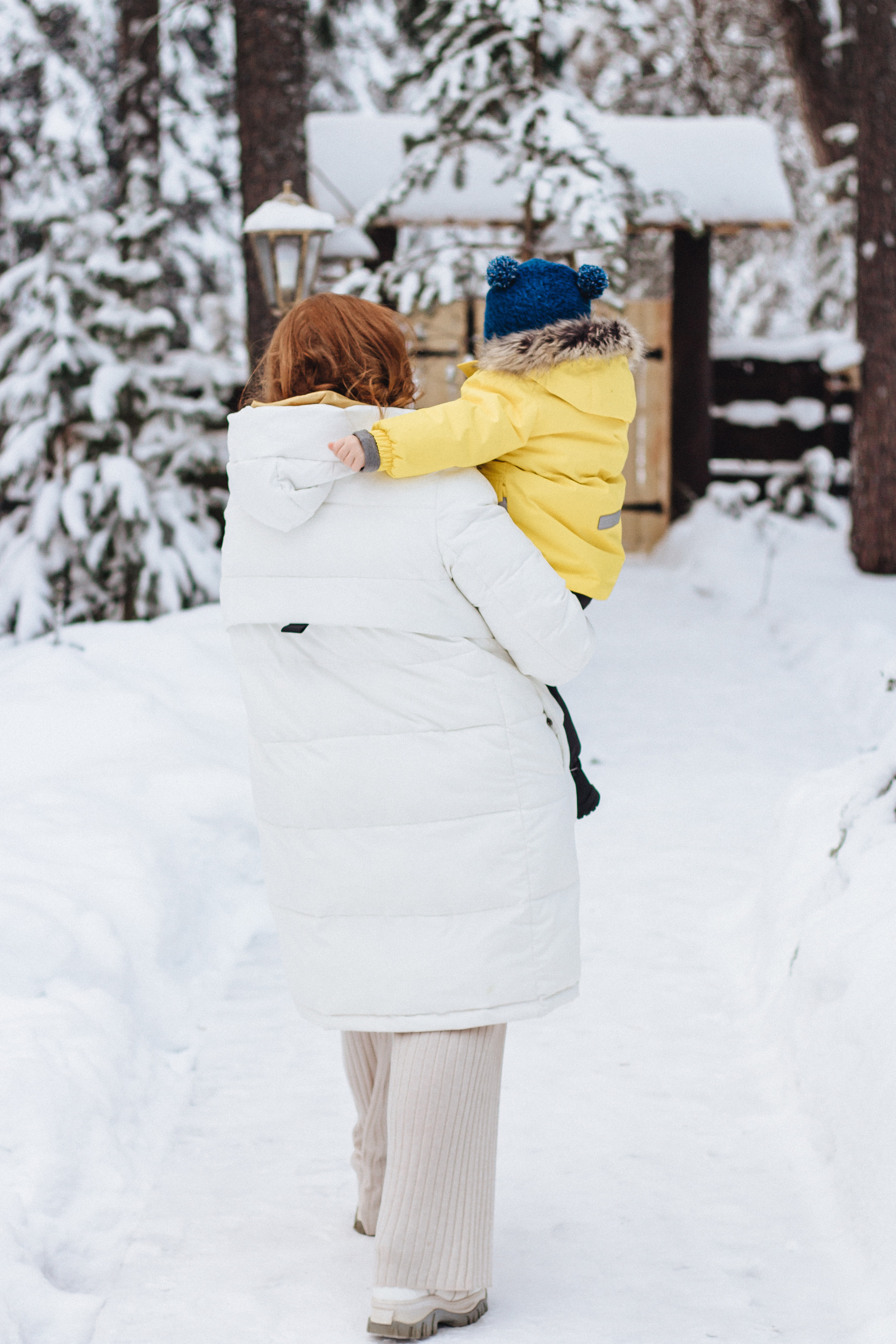 Зимняя прогулка в лесу. Фотограф Мария Новоселова. Сургут