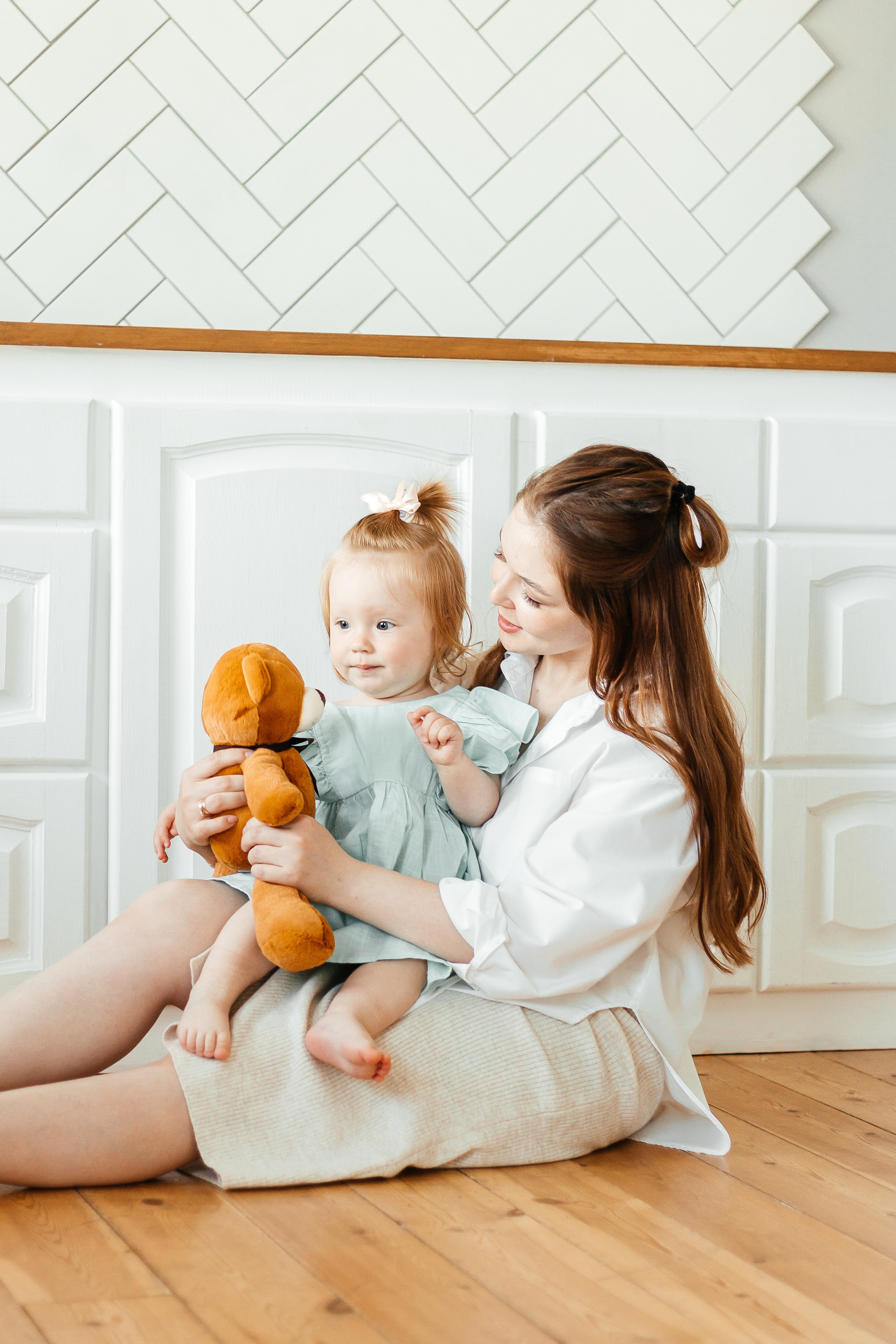 Мама и доча. Фотограф Мария Новоселова. Сургут