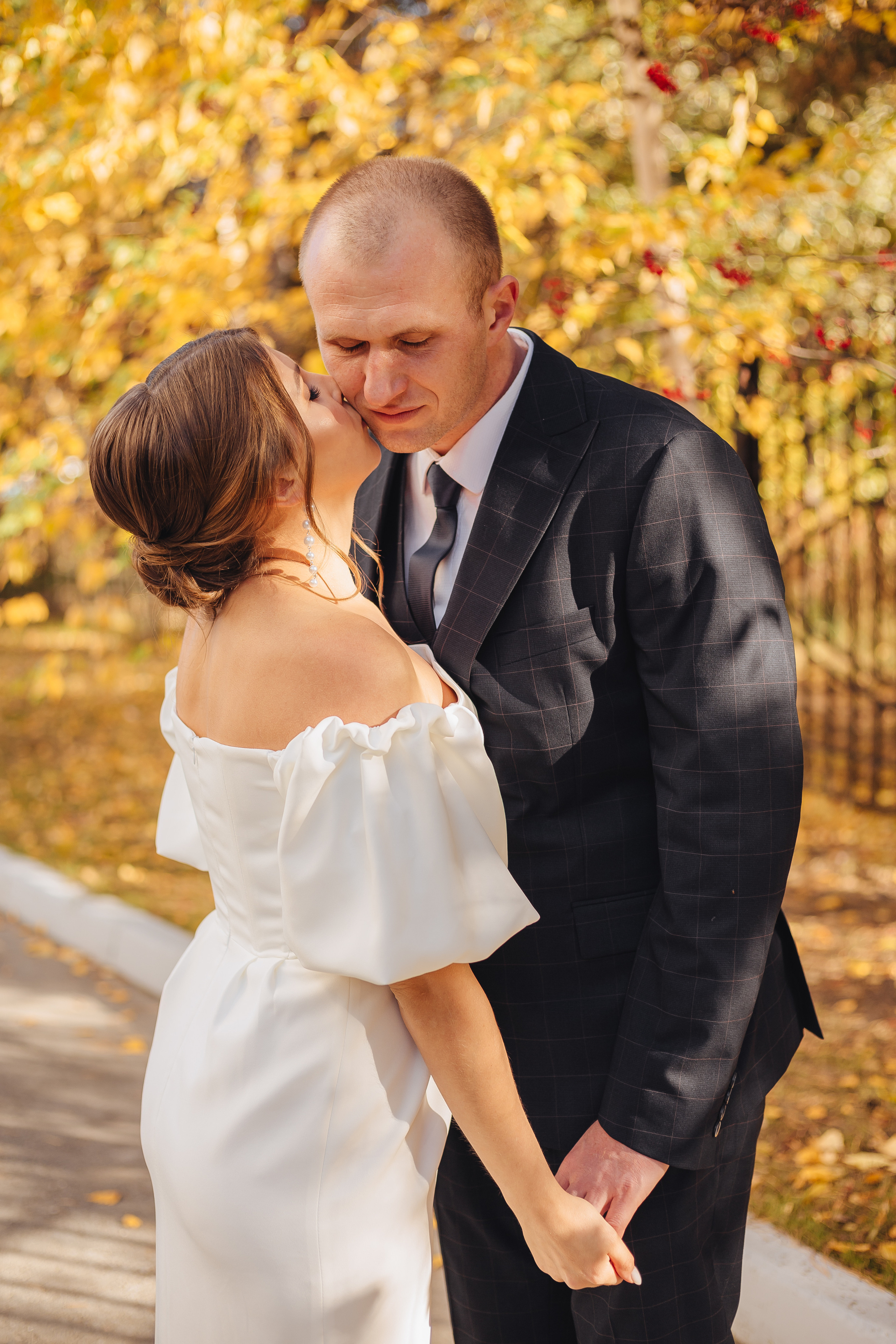 Максим и Татьяна. Загс и прогулка. Фотограф Мария Новоселова. Сургут
