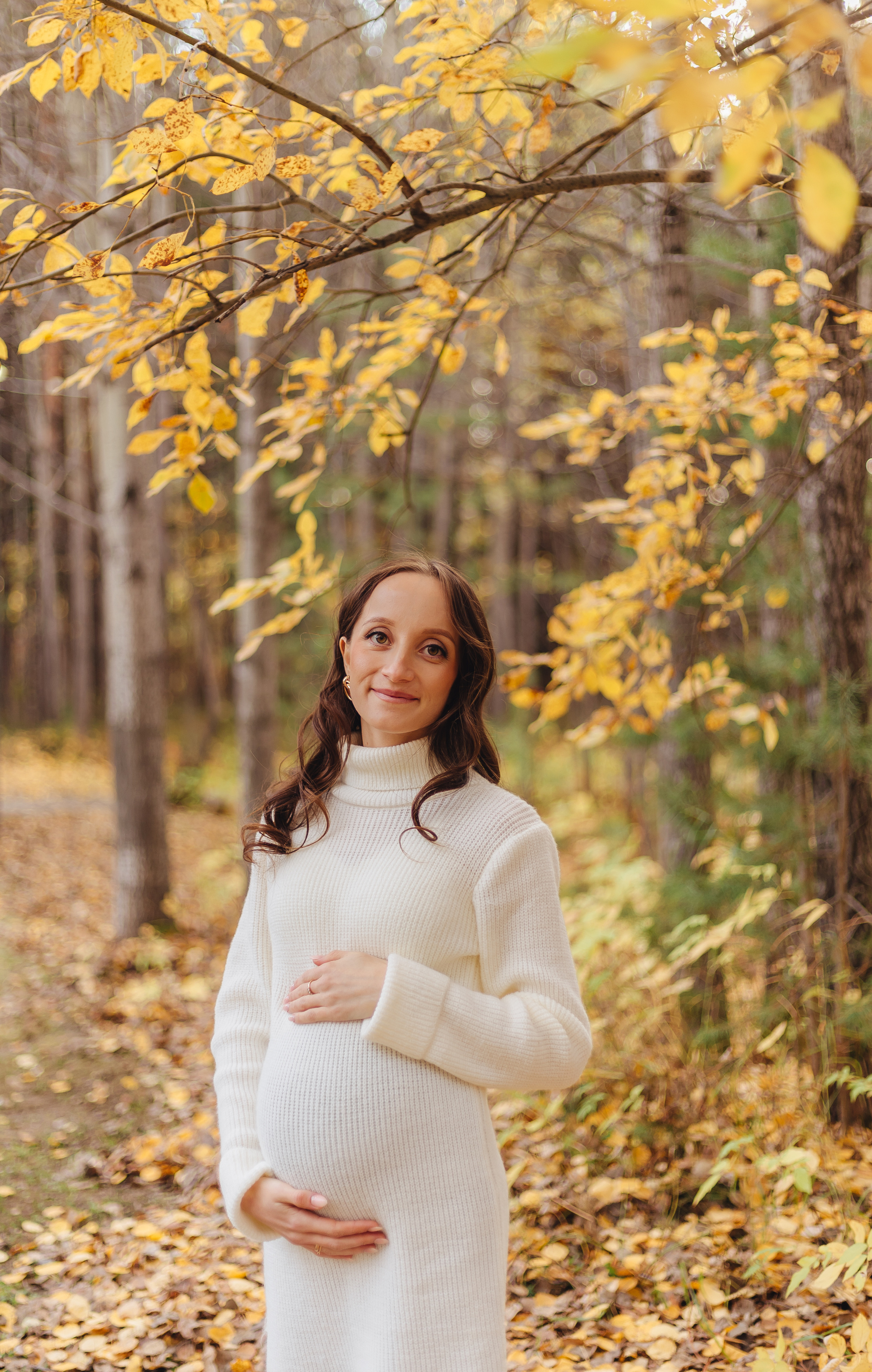 Прогулка в парке. В ожидании🤰. Фотограф Мария Новоселова. Сургут