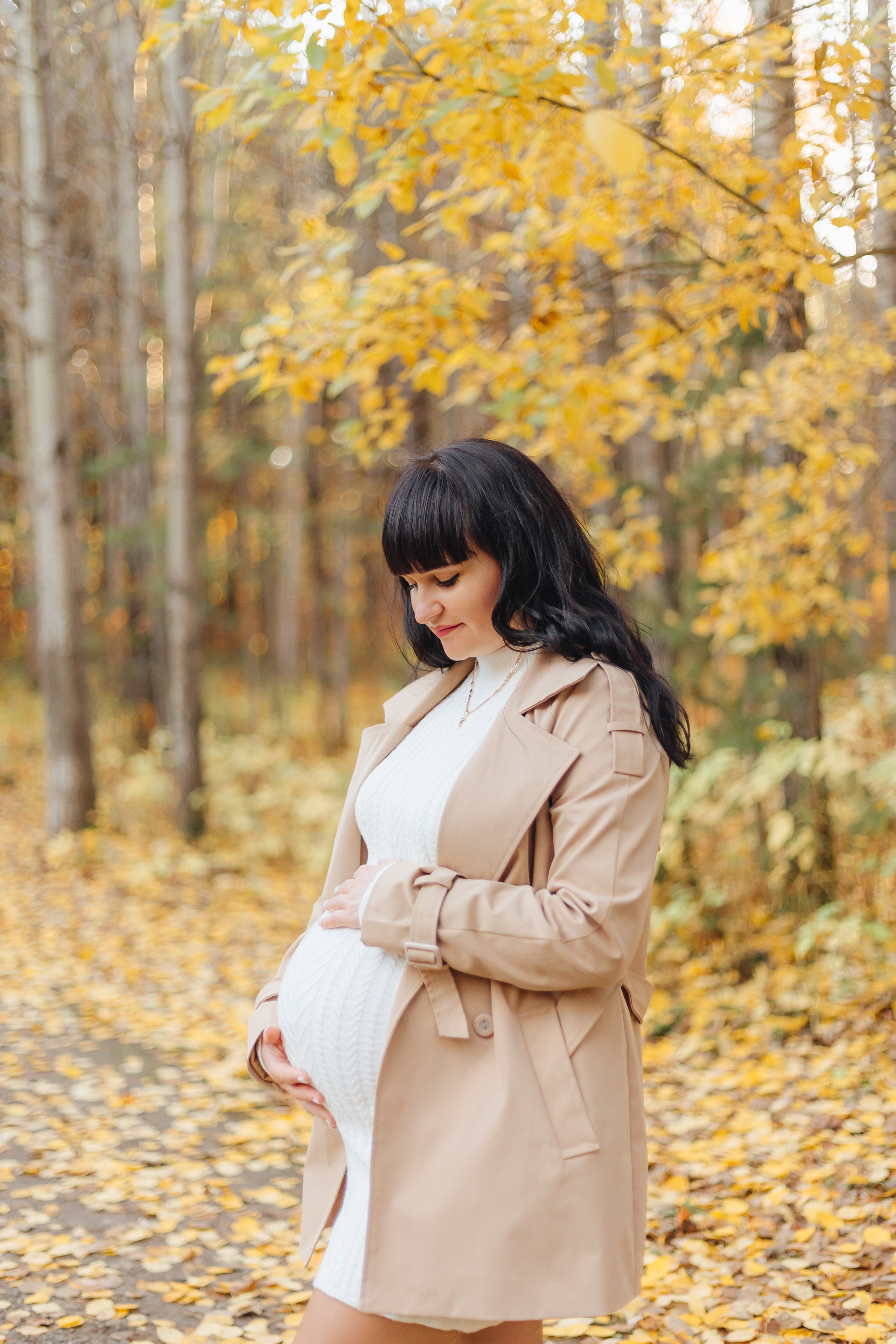 Прогулка в парке. В ожидании🤰. Фотограф Мария Новоселова. Сургут