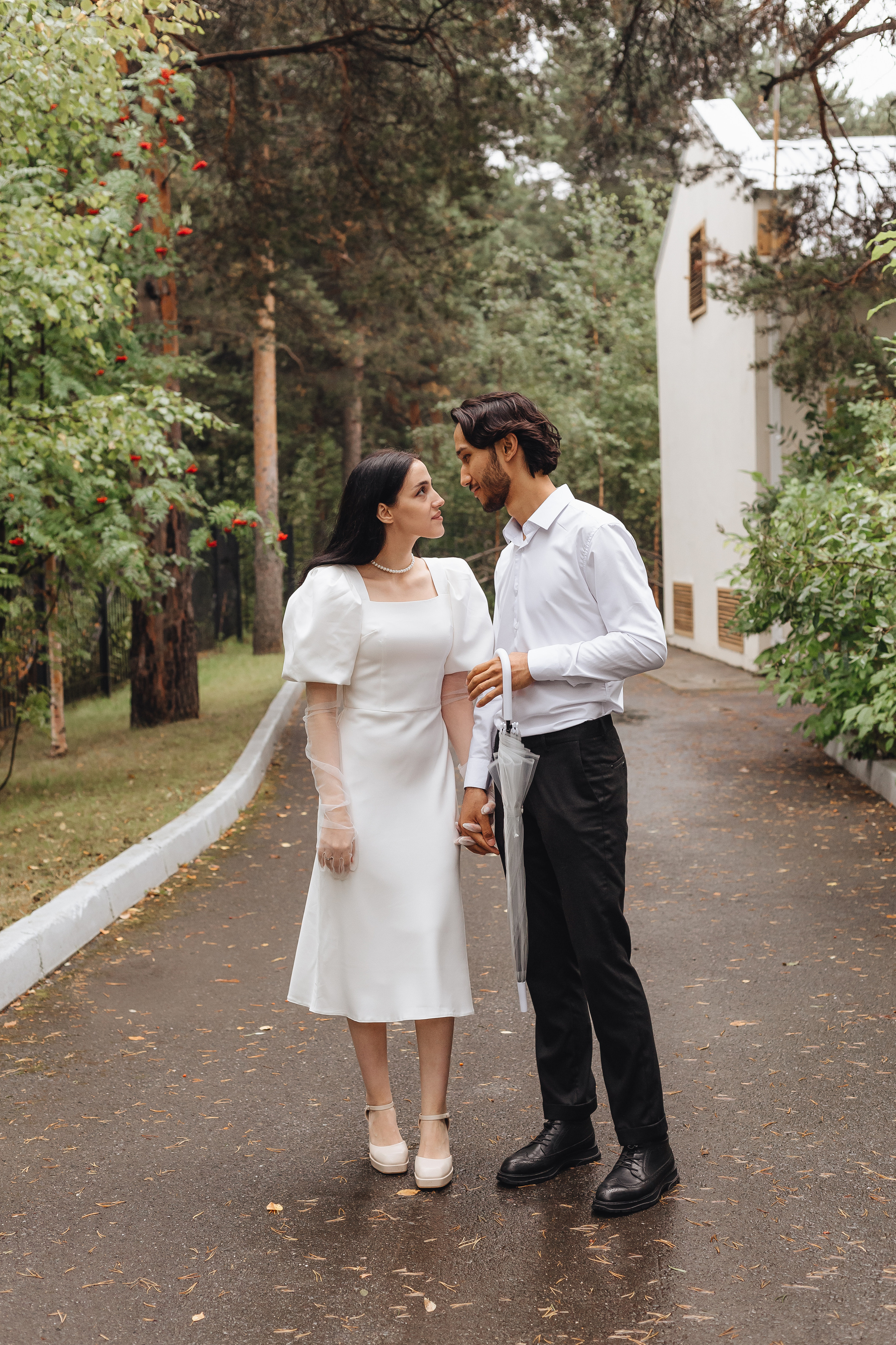 Шерзод и Хуршеда. Неторжественная роспись и прогулка. Фотограф Мария Новоселова. Сургут