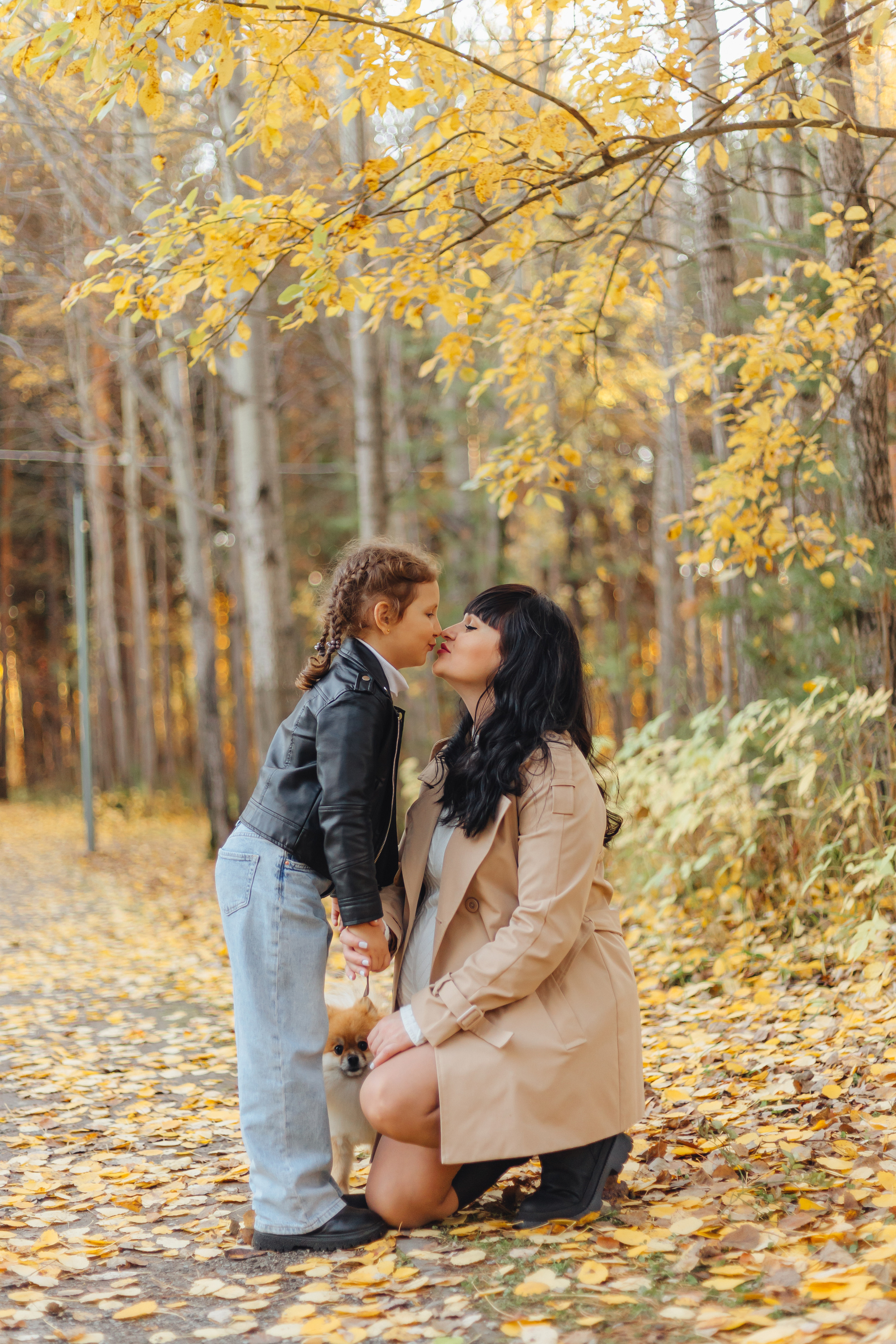 Прогулка в парке. В ожидании🤰. Фотограф Мария Новоселова. Сургут