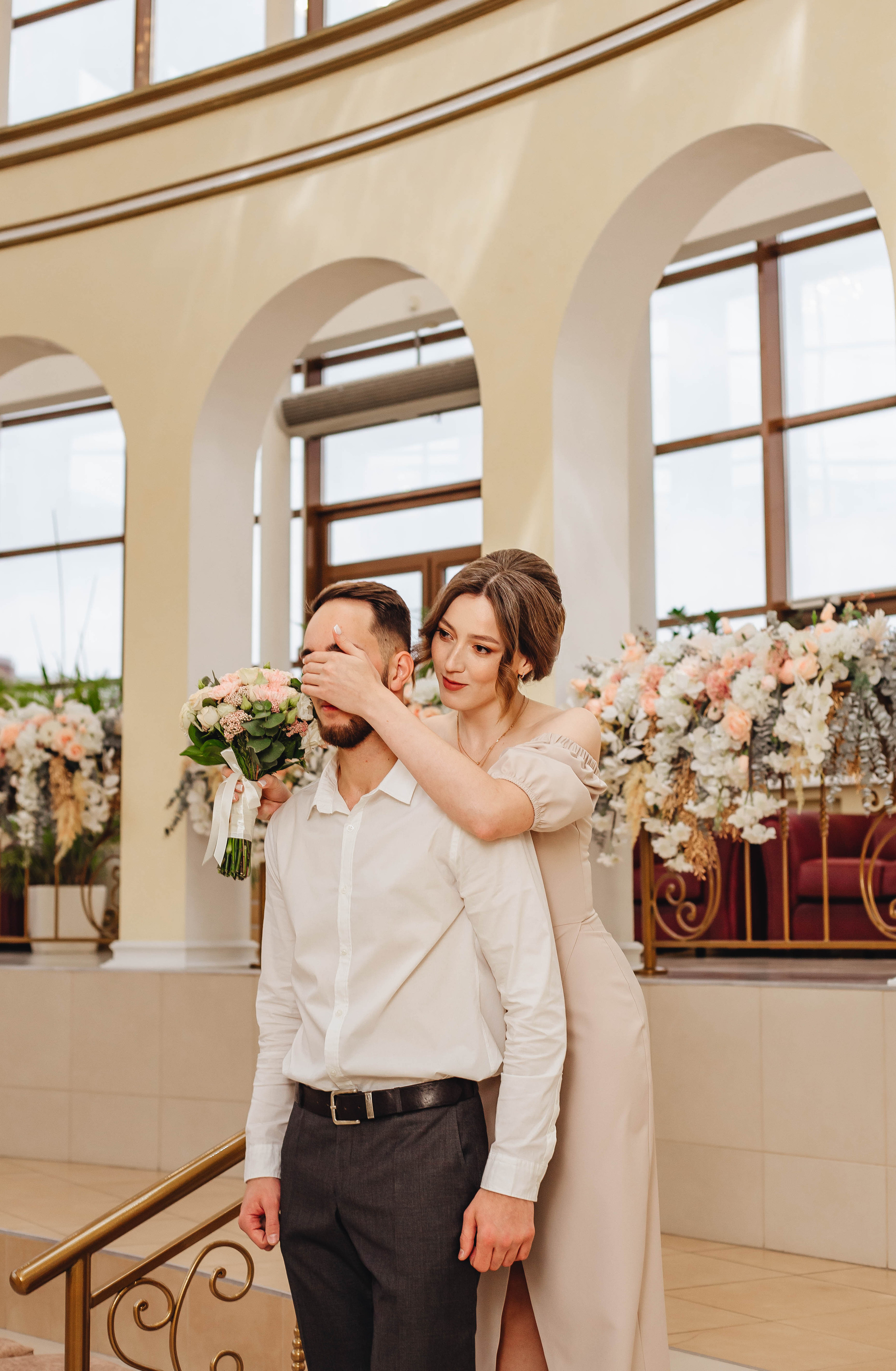 Дима и Адель. Неторжественная роспись и прогулка. Фотограф Мария Новоселова. Сургут