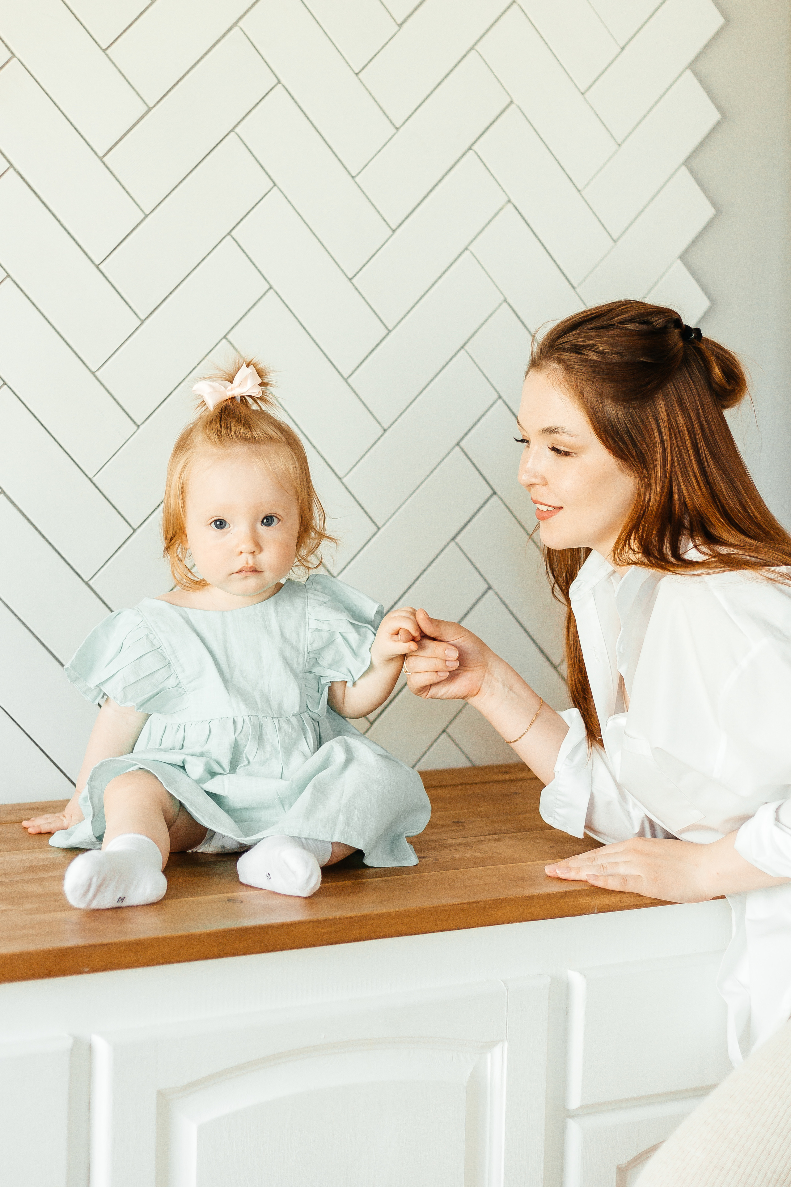 Мама и доча. Фотограф Мария Новоселова. Сургут