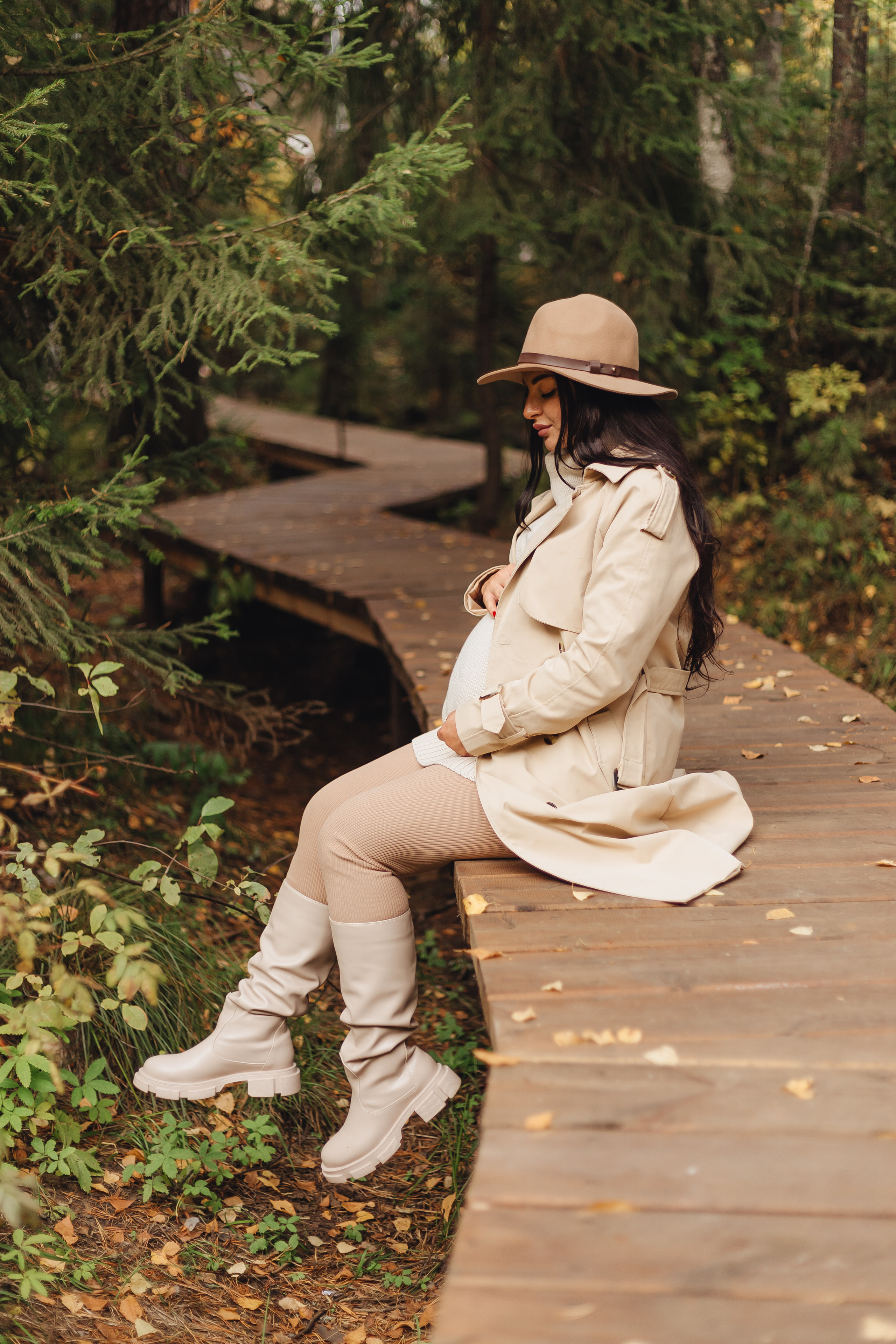 Ульяна в ожидании🤰 Дом отдыха Лес. Фотограф Мария Новоселова. Сургут