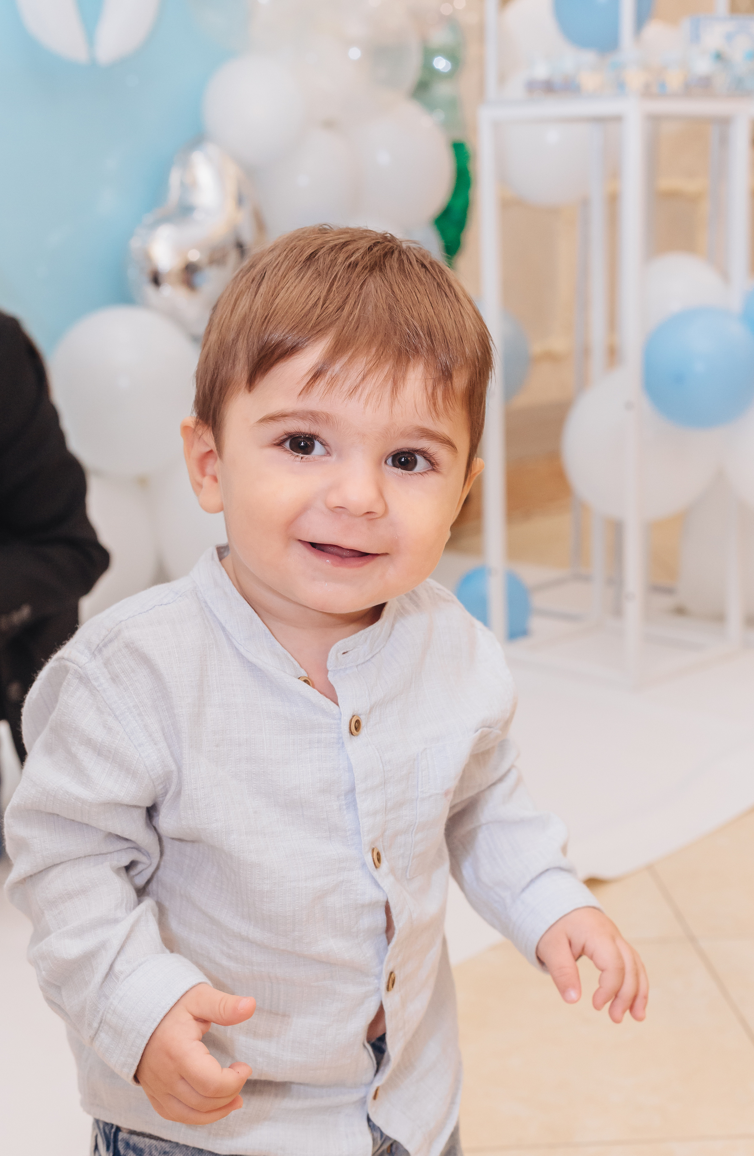 Годик и первый зубик. Фотограф Мария Новоселова. Сургут