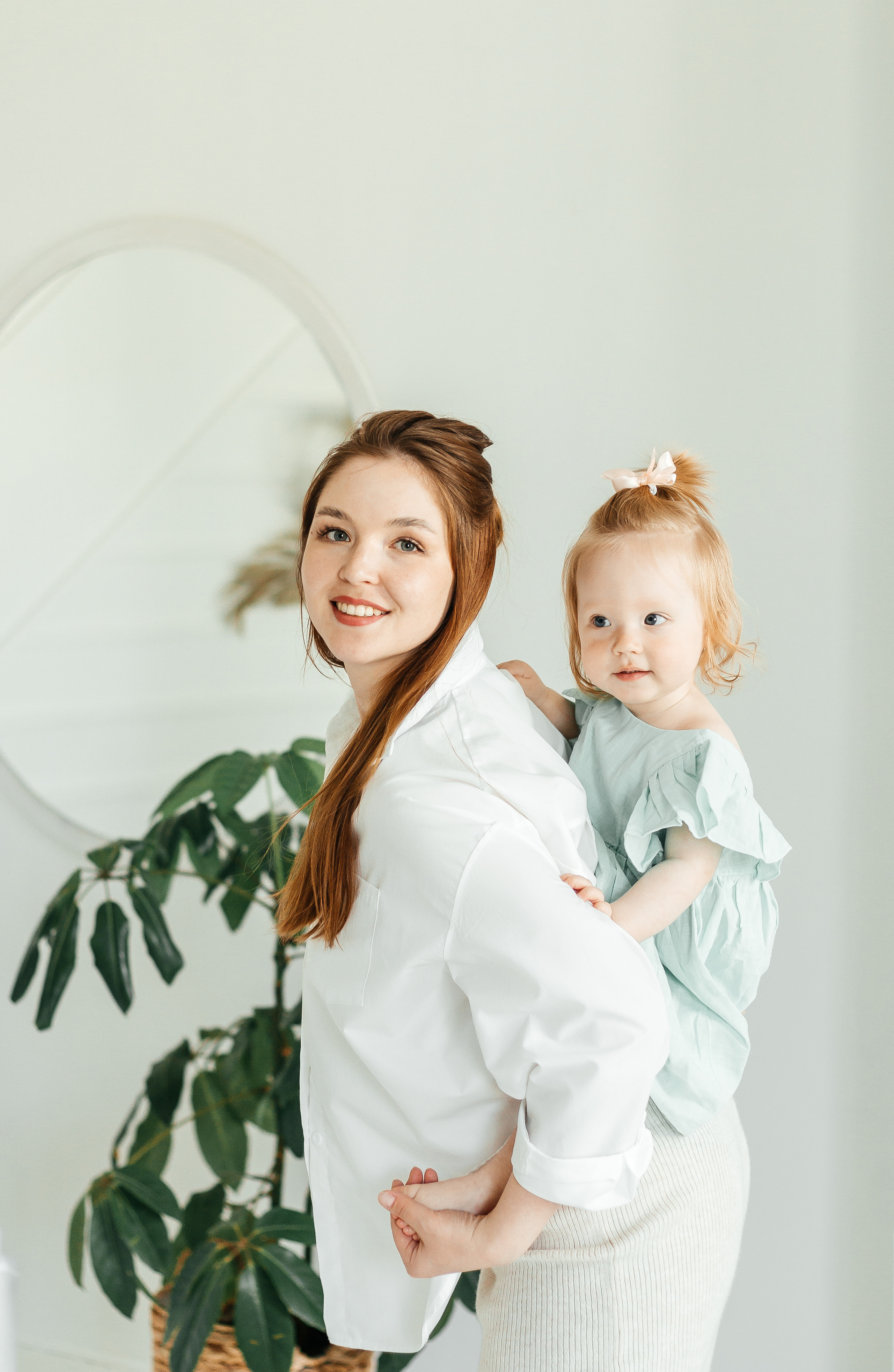 Мама и доча. Фотограф Мария Новоселова. Сургут